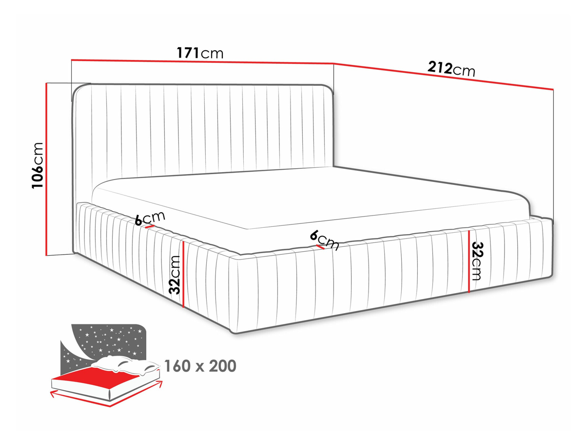 Cama TrendyNest 108 (Velluto 15)