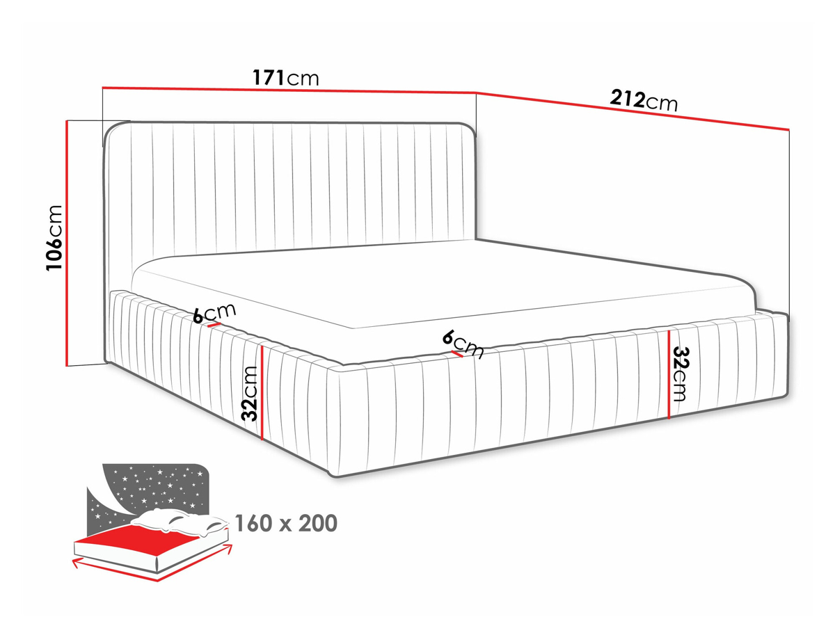 Cama TrendyNest 108 (Velluto 18)
