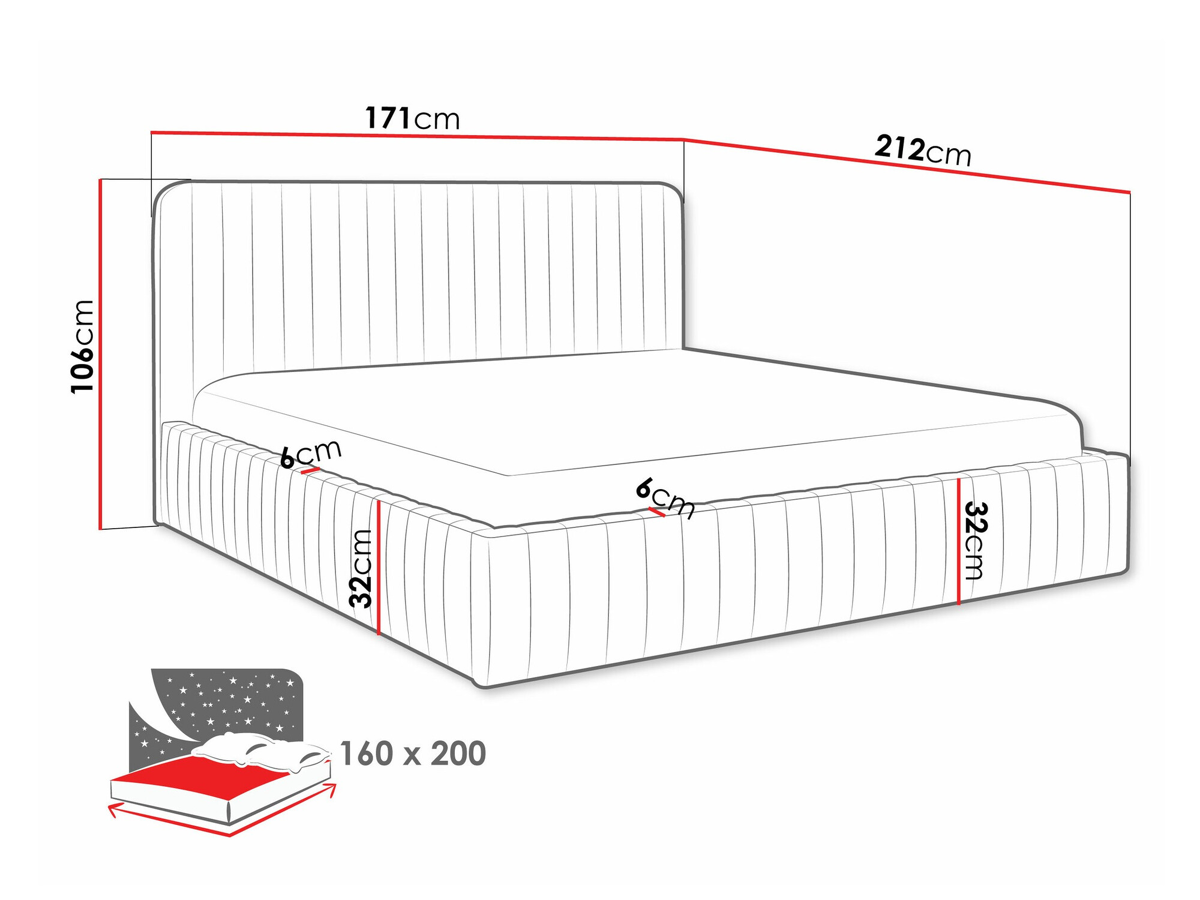 Cama TrendyNest 108 (Velluto 30)