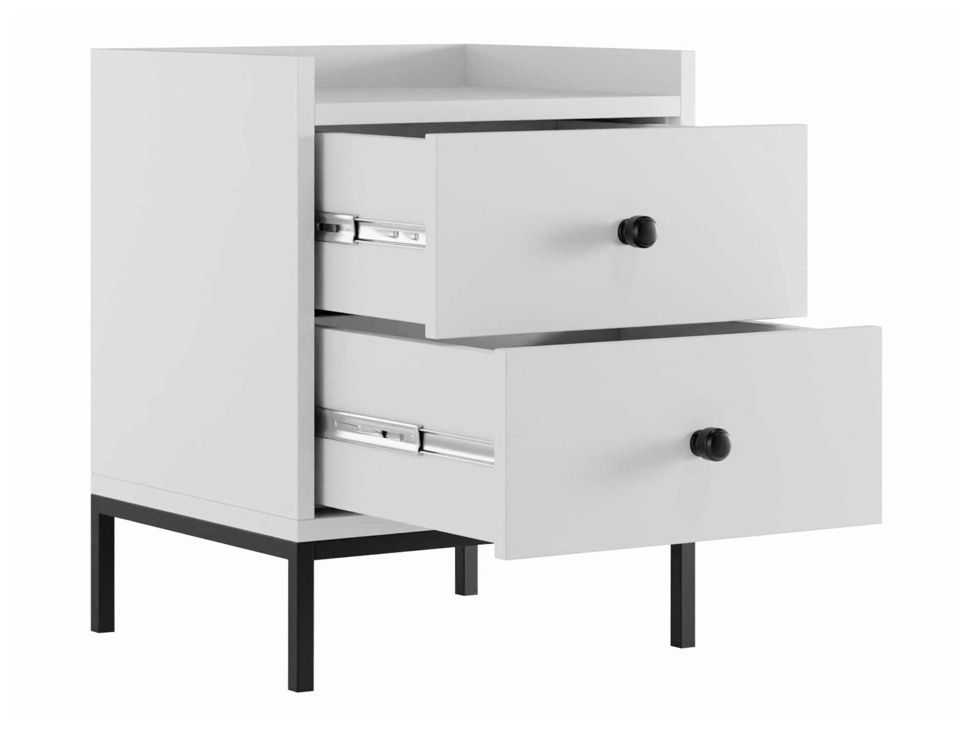 Mesa de cabeceira Comfivo Etmore 103 (Branco)