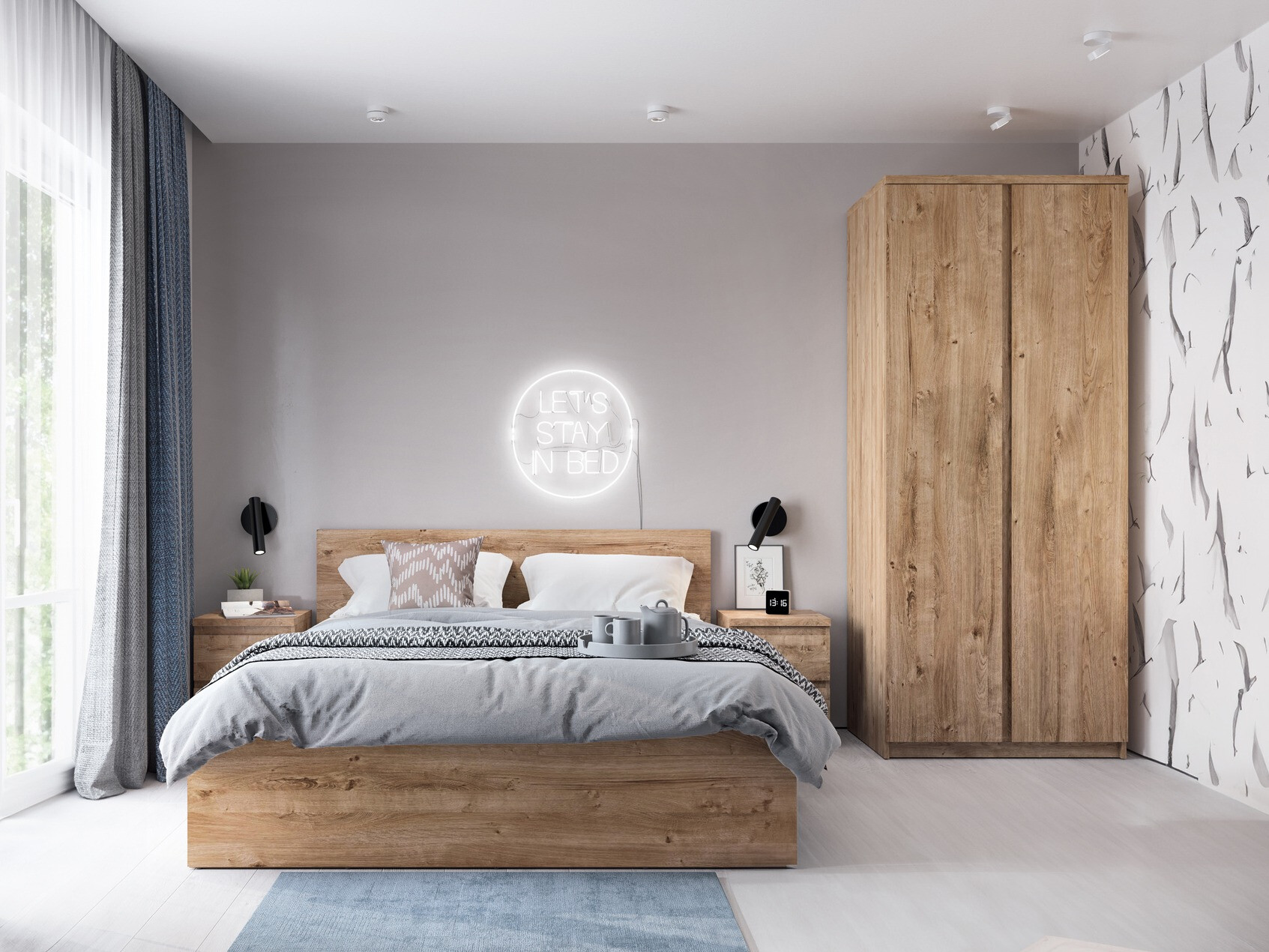 Conjunto para quarto Merfere 124