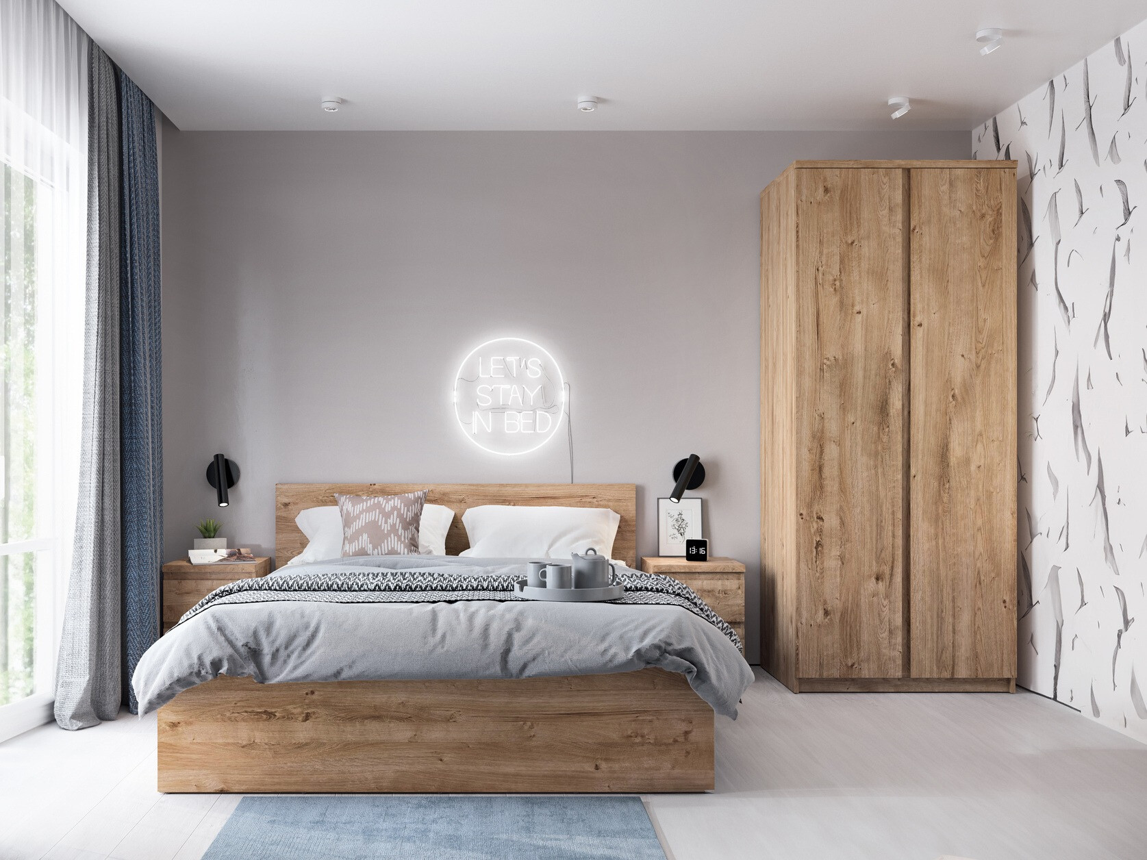 Conjunto para quarto Merfere 124