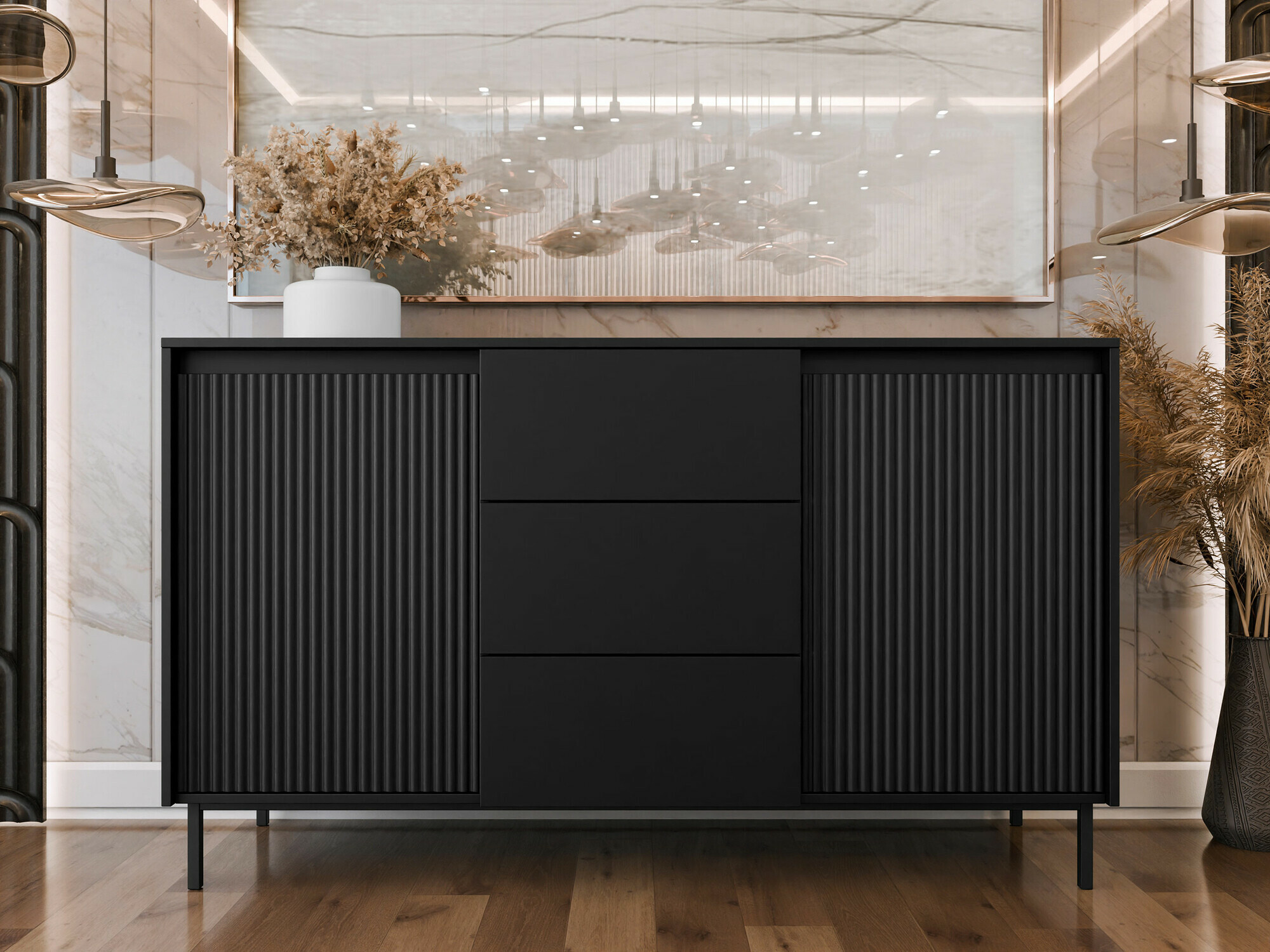 Cómoda Comfivo Delruva I (Preto)