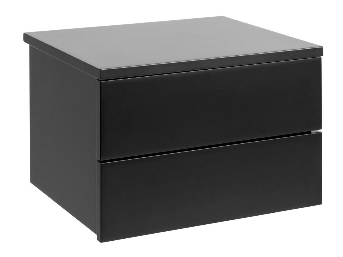 Mesa de cabeceira Norsica 644 (Preto)