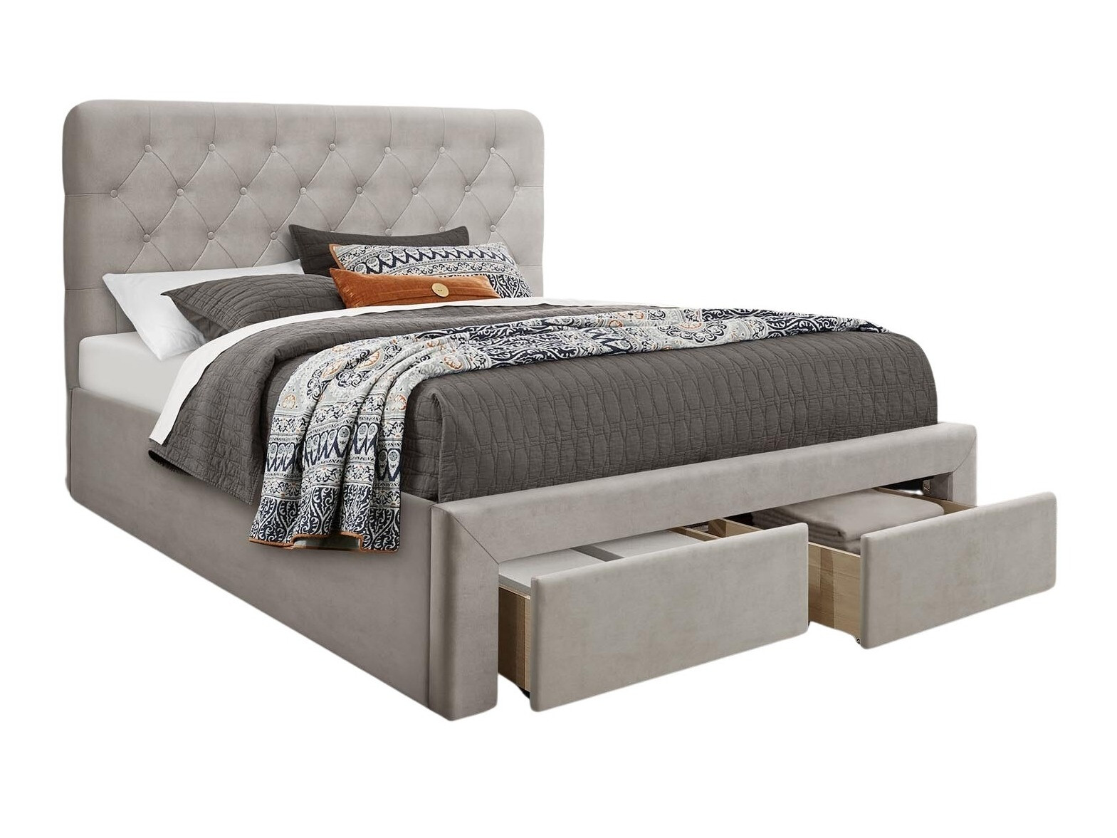 Cama Houston 1708 (Bege)