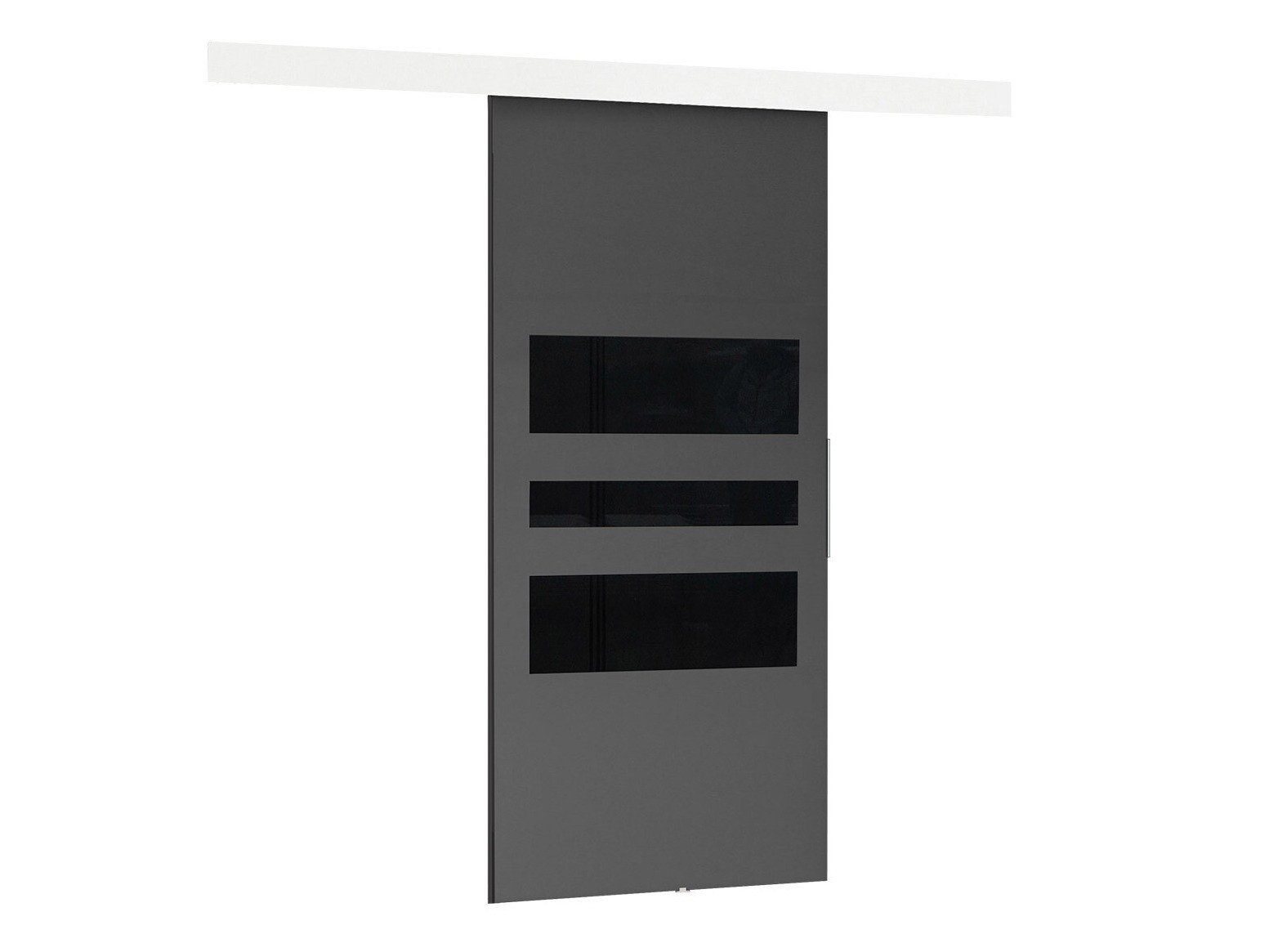 Porta de correr Dover 140 (Antracite + Preto)