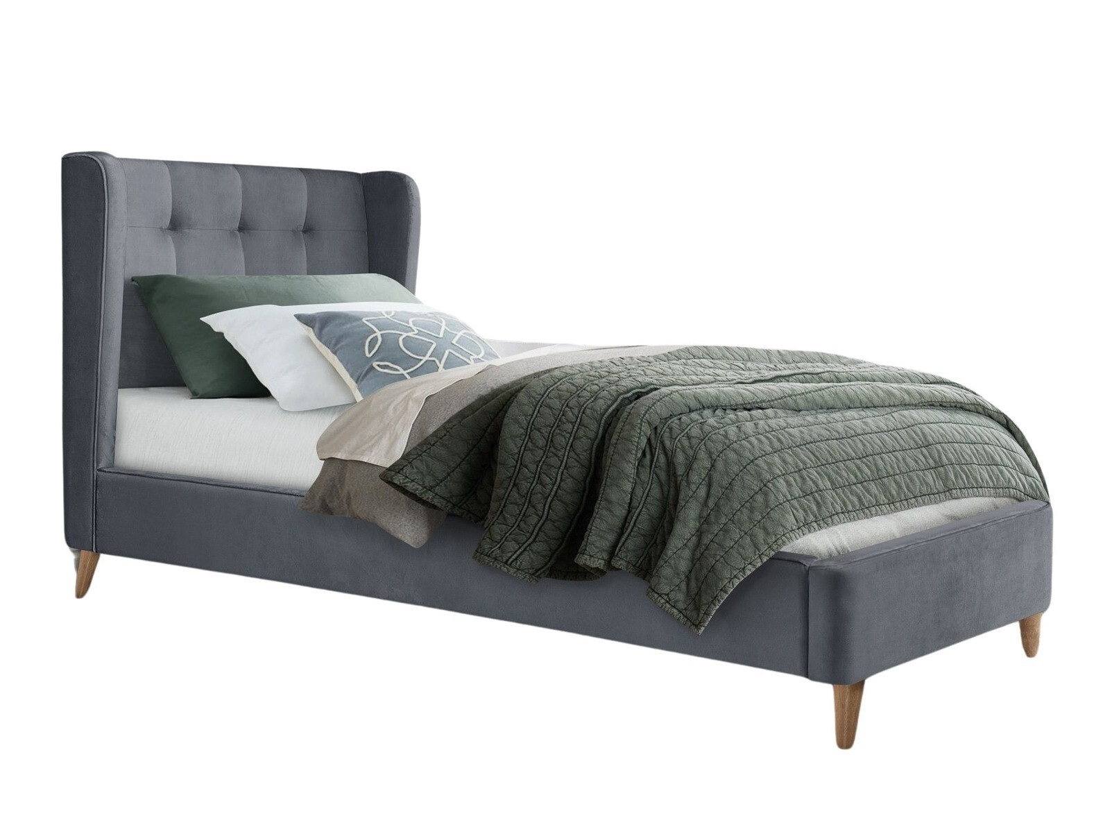 Cama Houston 1840 (Cinzento)