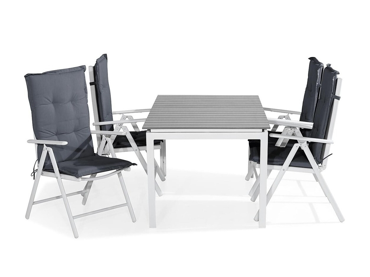 Conjunto de mesa e cadeiras Comfort Garden 1481 (Cinzento)