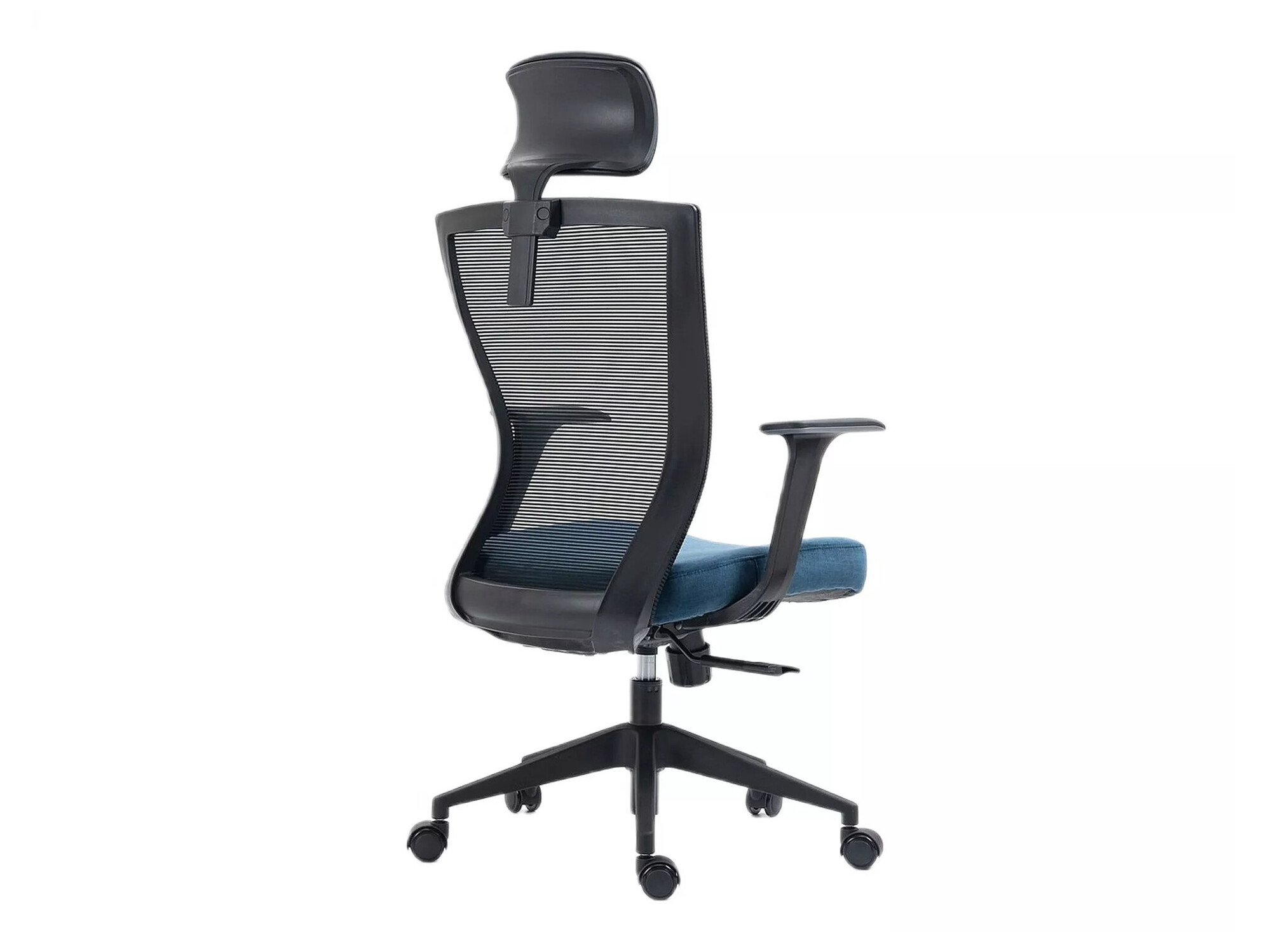 Cadeira de escritório Detroit 270 (Preto + Azul)