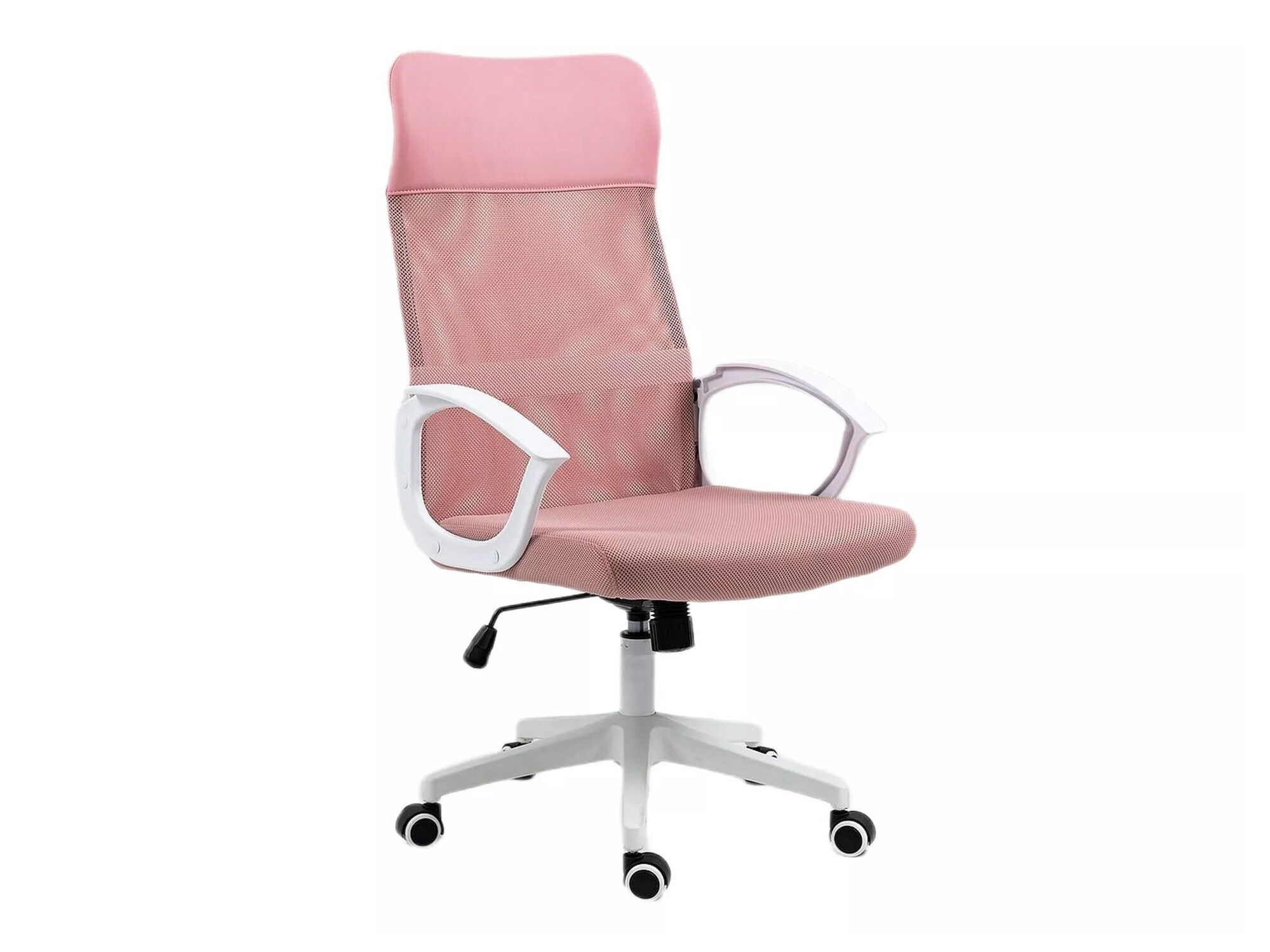 Cadeira de escritório Detroit 276 (Branco + Rosa)