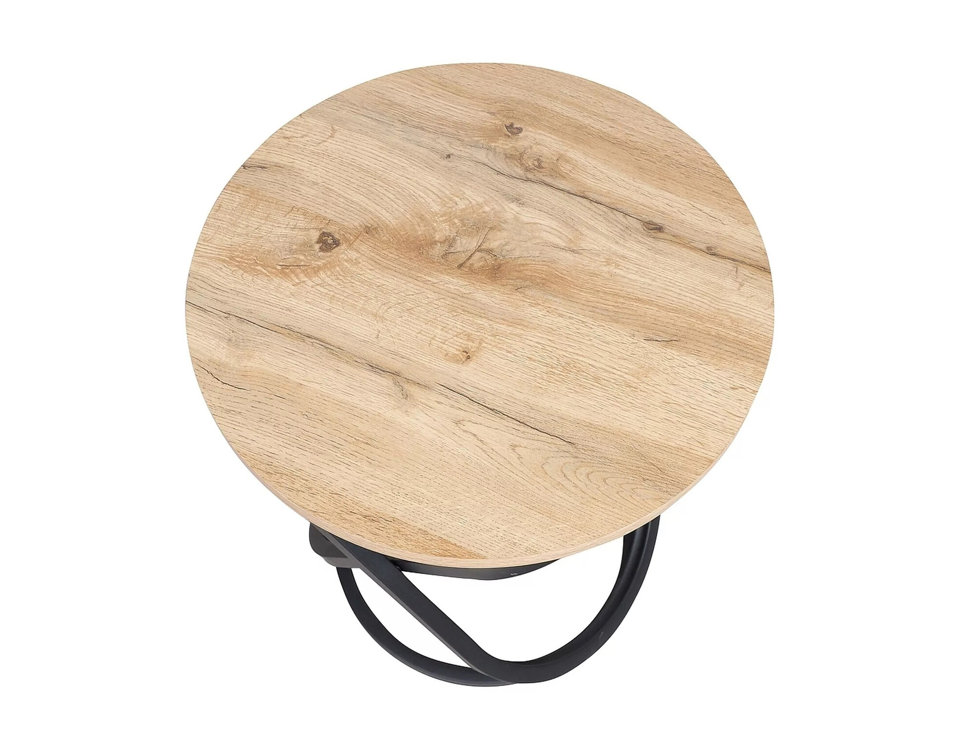 Mesa de centro Detroit 292 (Carvalho Artisan + Preto)