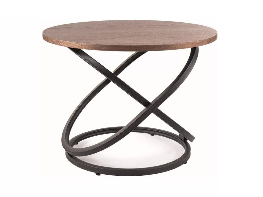 Mesa para revistas Detroit 292 (Noz + Preto)