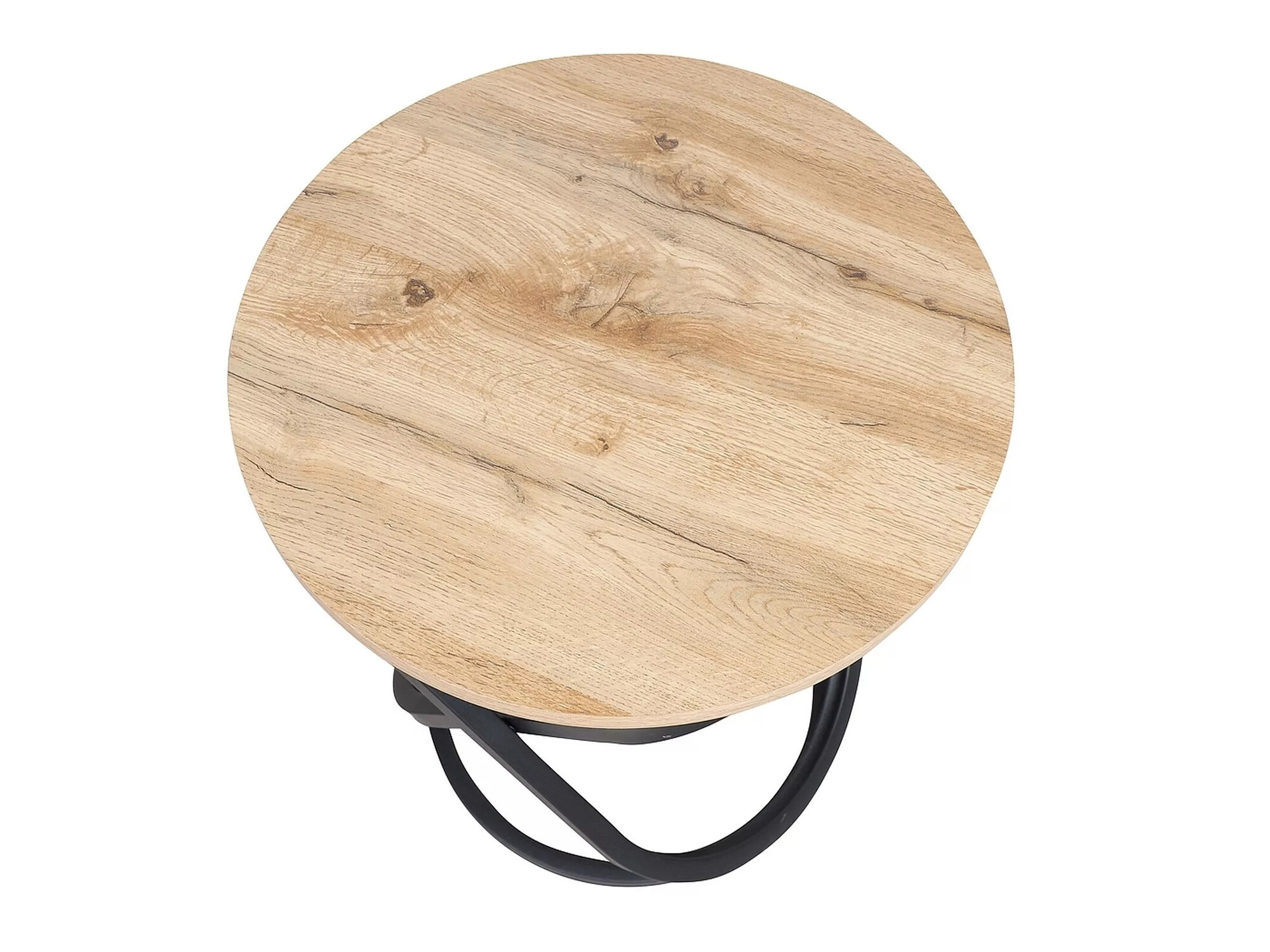 Mesa de centro Detroit 293 (Carvalho Artisan + Preto)