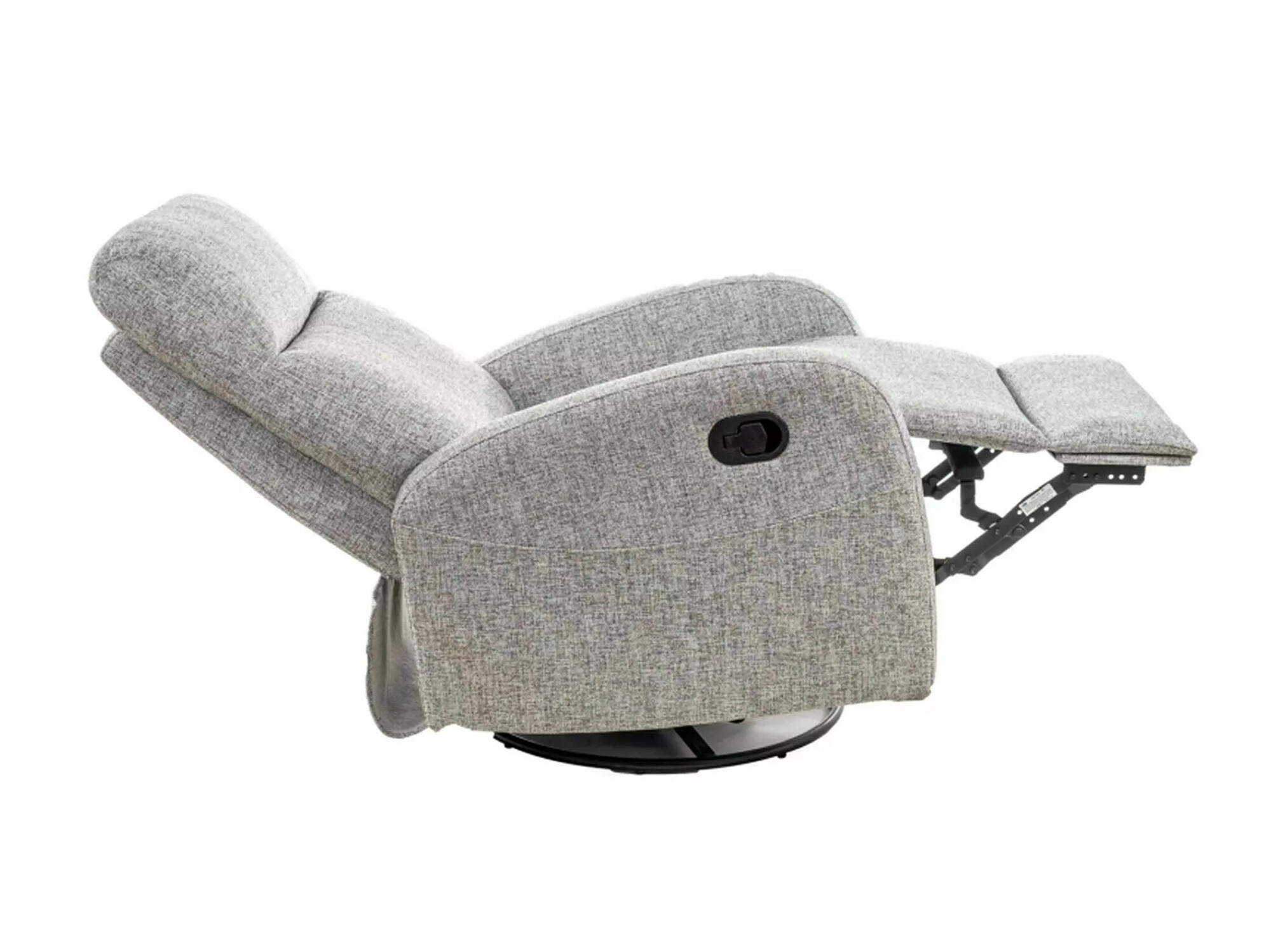 Poltrona reclinável Detroit 334 (Cinzento claro)