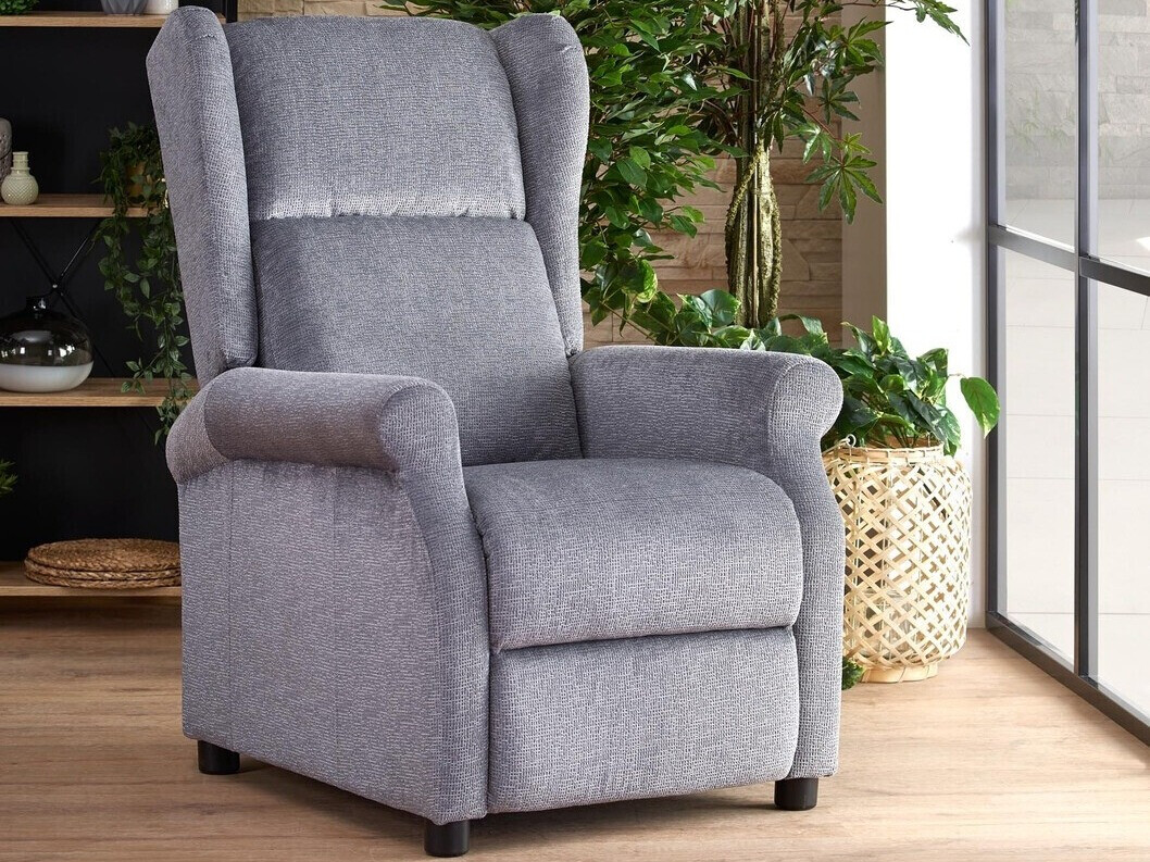 Poltrona reclinável Houston 1029 (Cinzento)