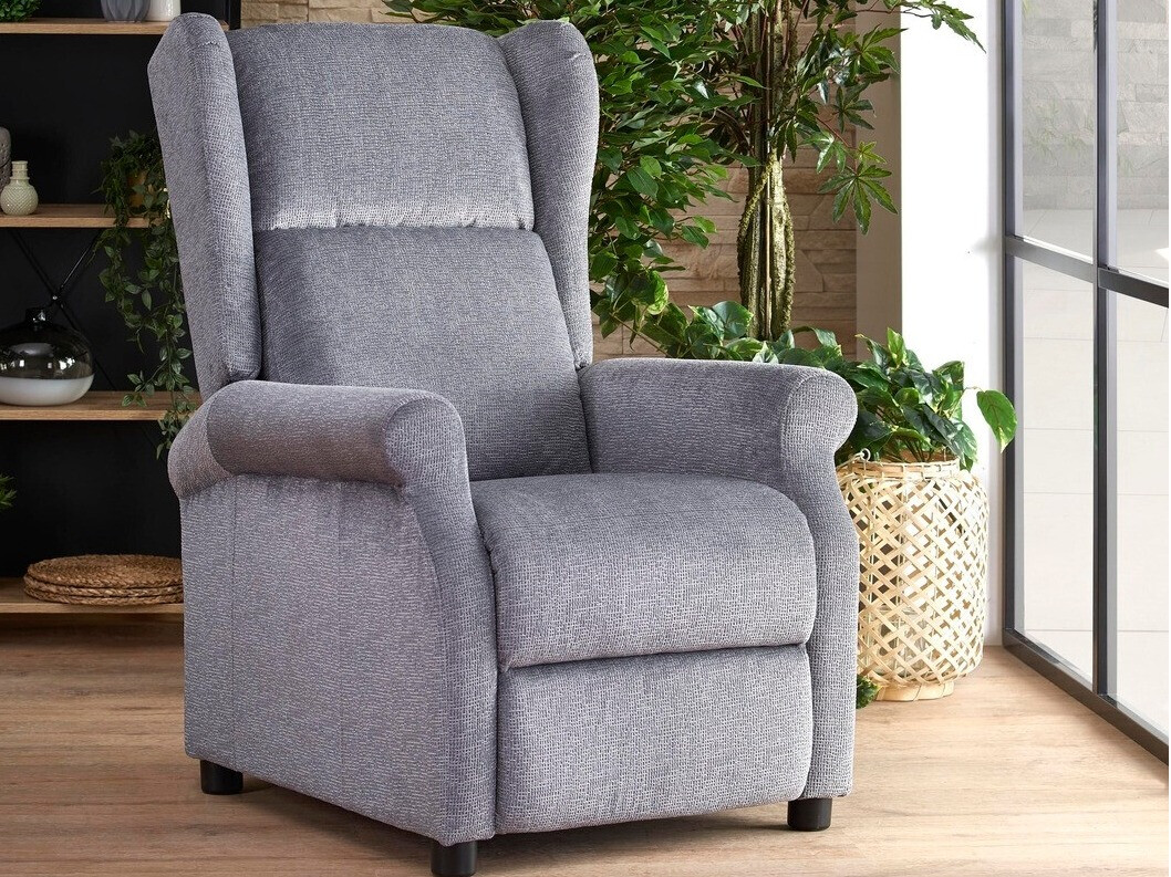 Poltrona reclinável Houston 854 (Cinzento)