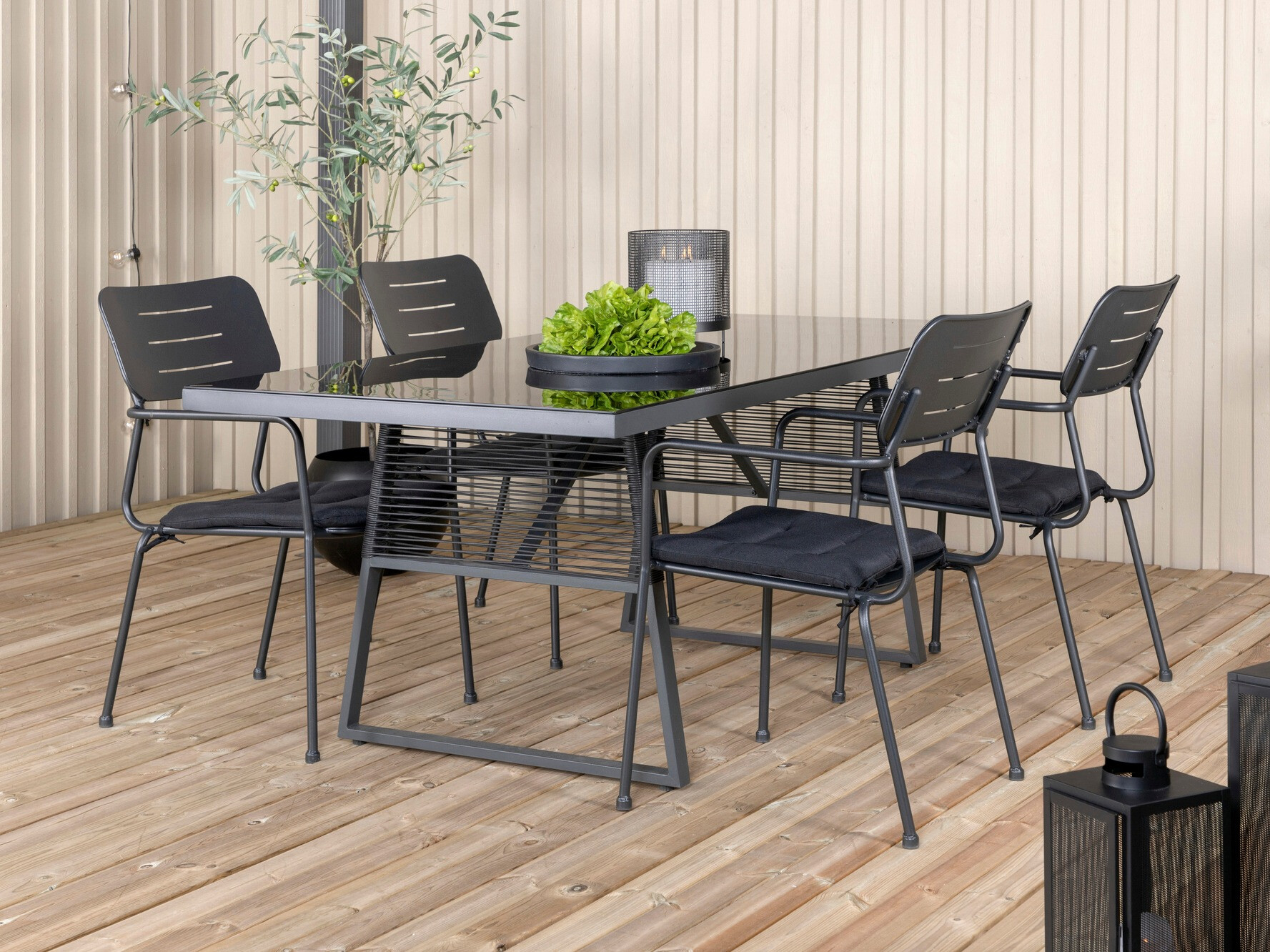 Conjunto de mesa e cadeiras Dallas 3152