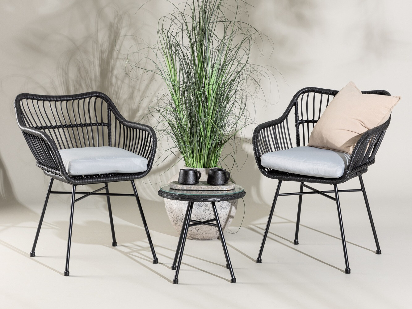 Conjunto para varanda Dallas 3117 (Preto)