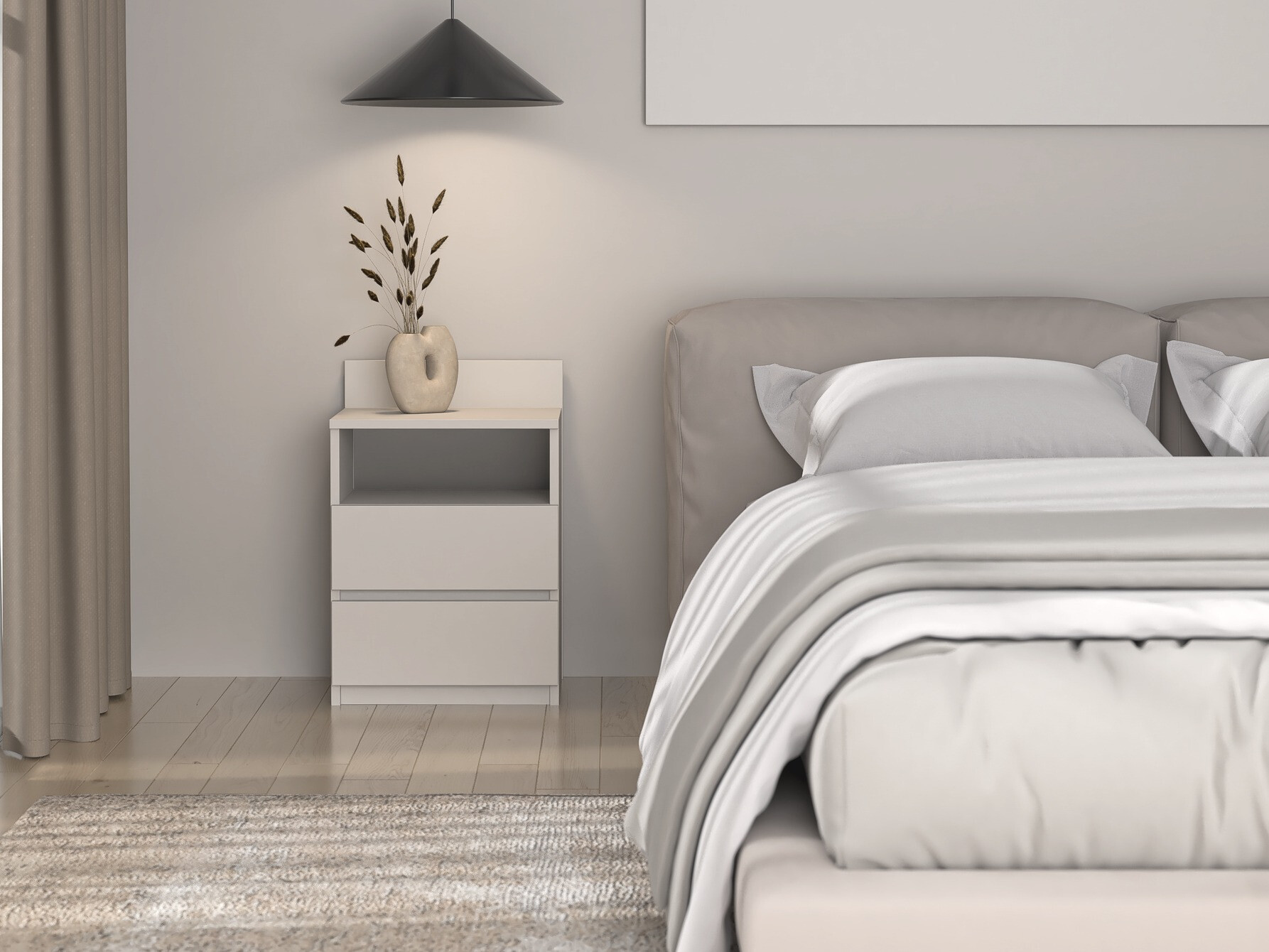 Mesa de cabeceira Elbvelu 119 (Caxemira)