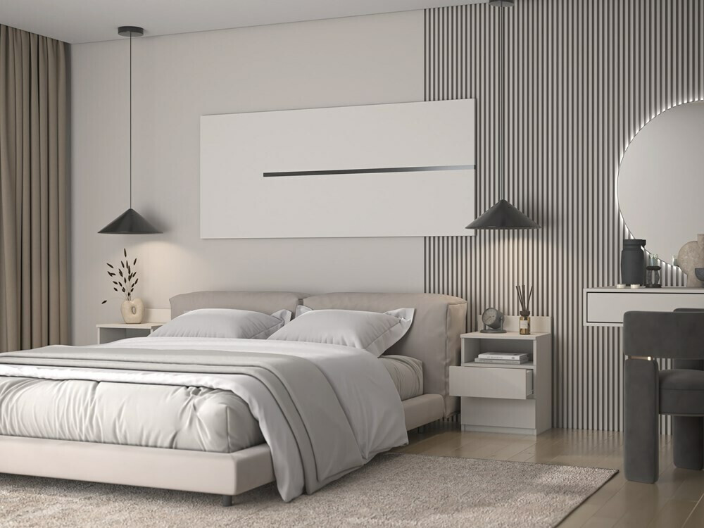 Mesa de cabeceira Elbvelu 119 (Caxemira)