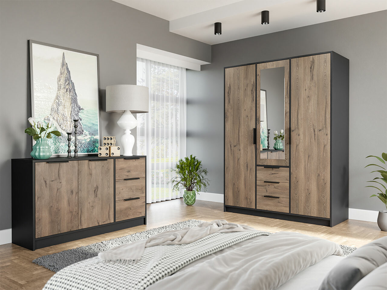 Conjunto de mobiliário Ophdome 110