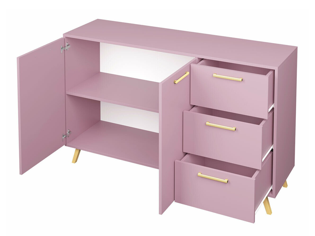 Conjunto de mobiliário Rosa I (Azul)