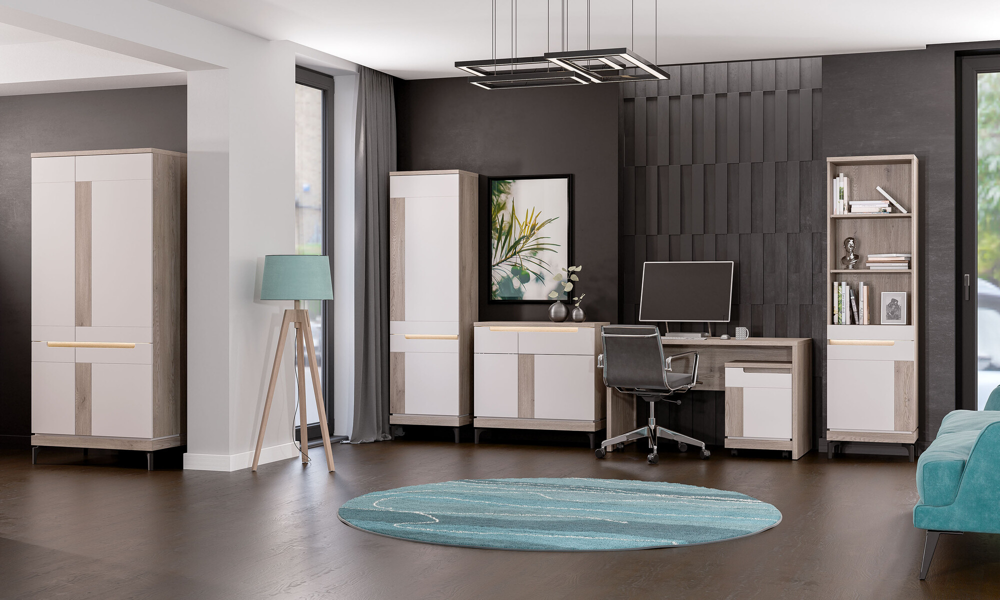 Bloco de gavetas Elicali 112