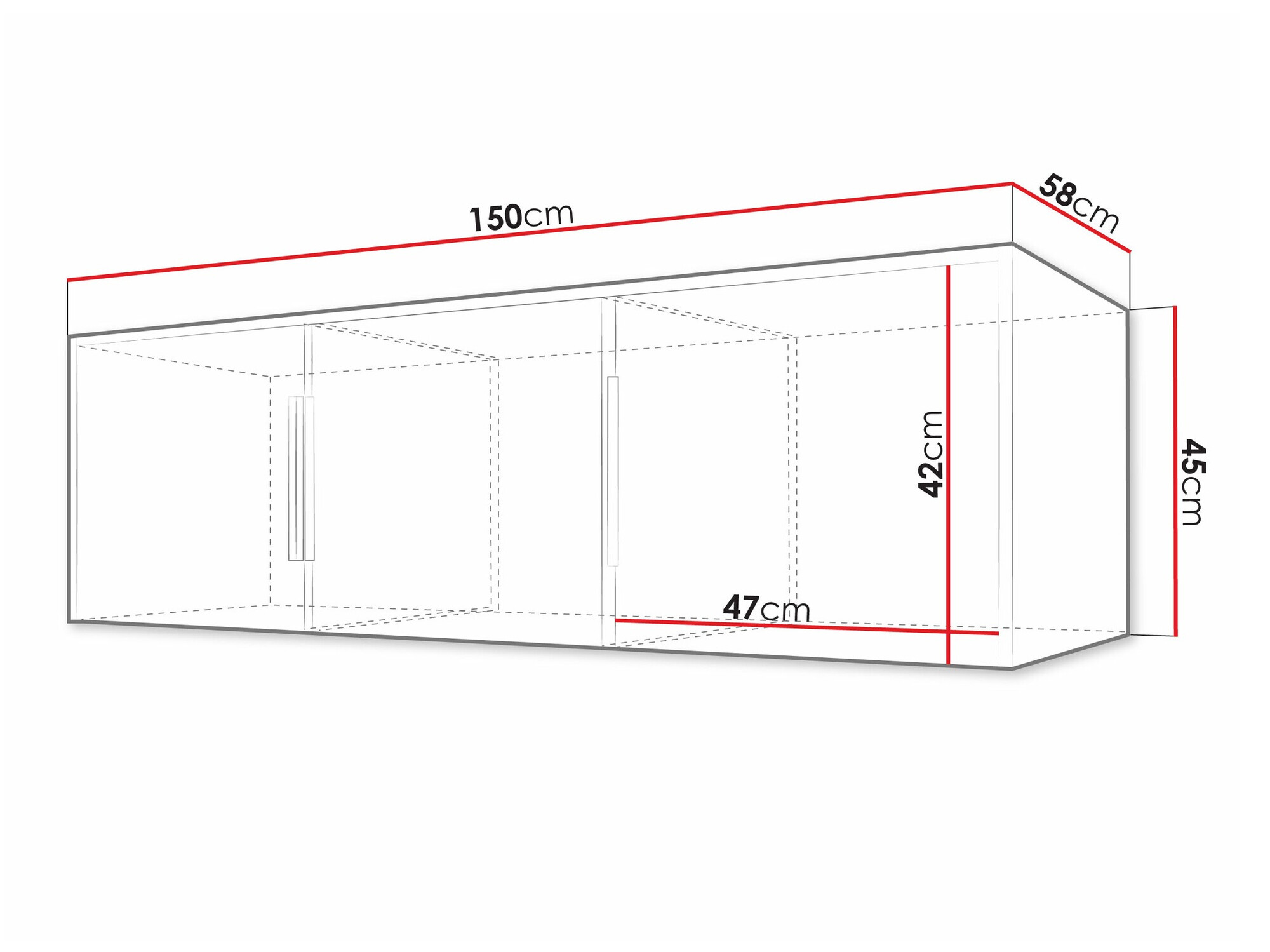 Aparador Collis I (Carvalho wotan + Preto)