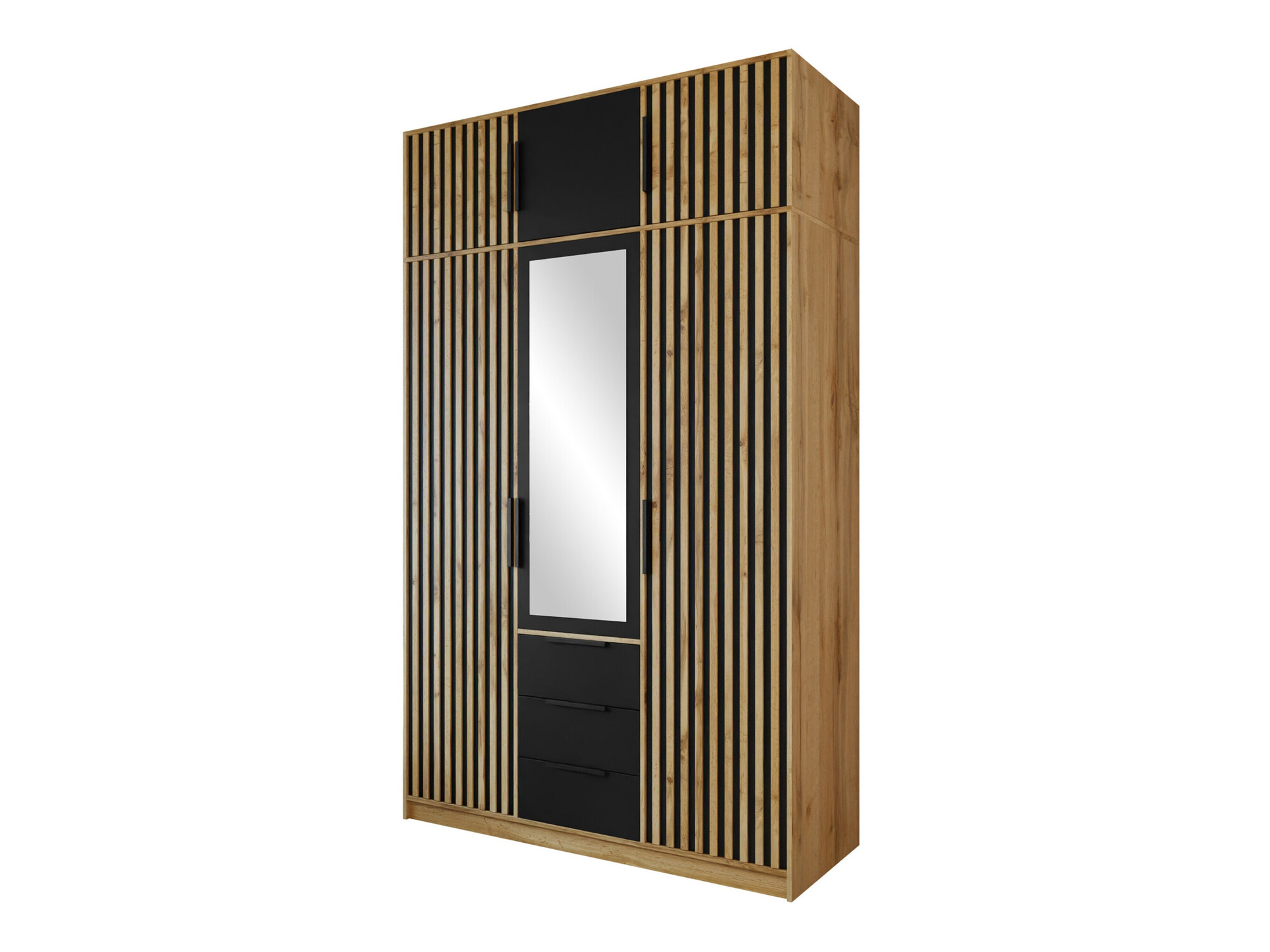 Roupeiro Collis I (Carvalho wotan + Preto)