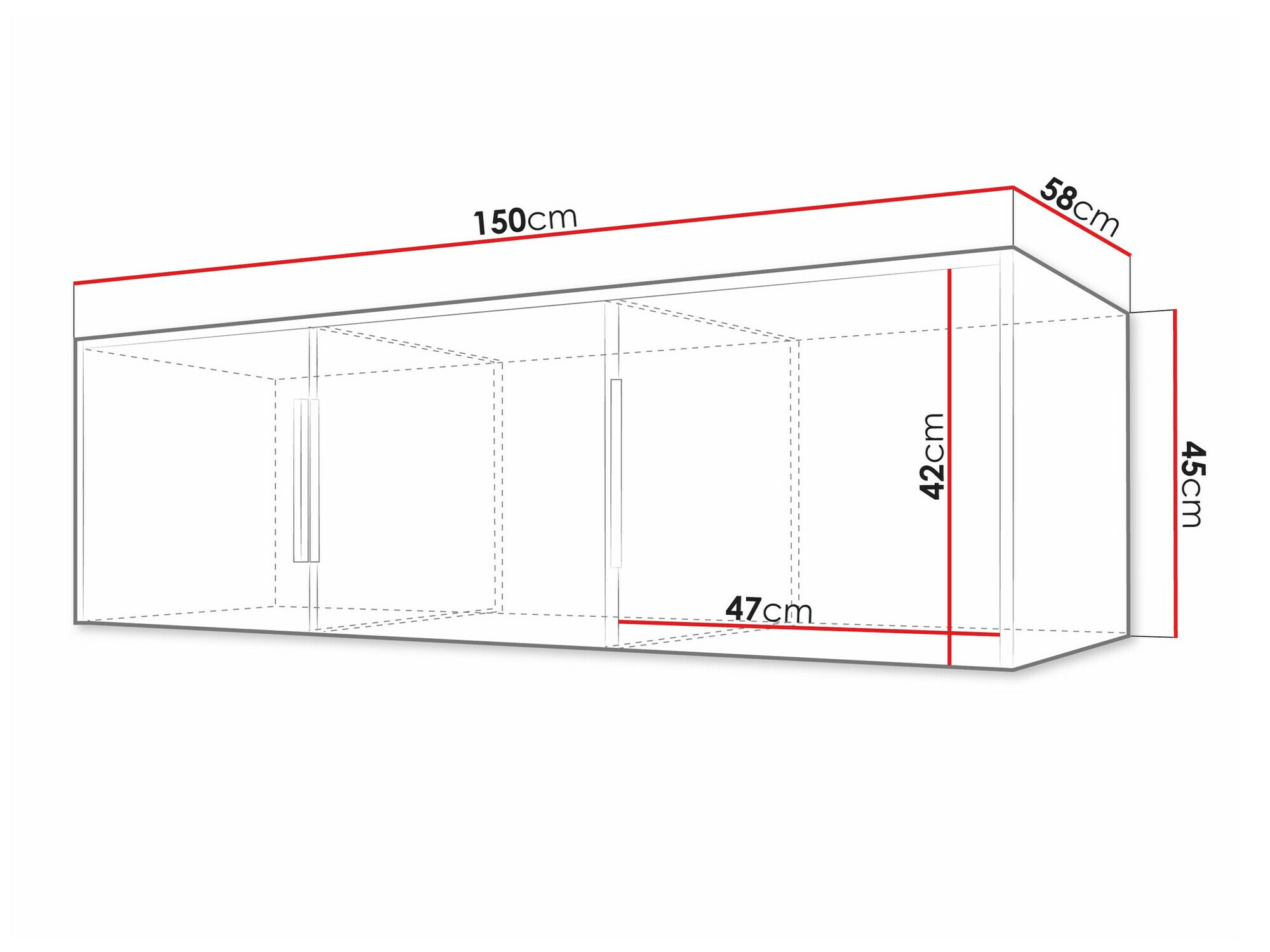 Roupeiro Collis I (Carvalho wotan + Preto)