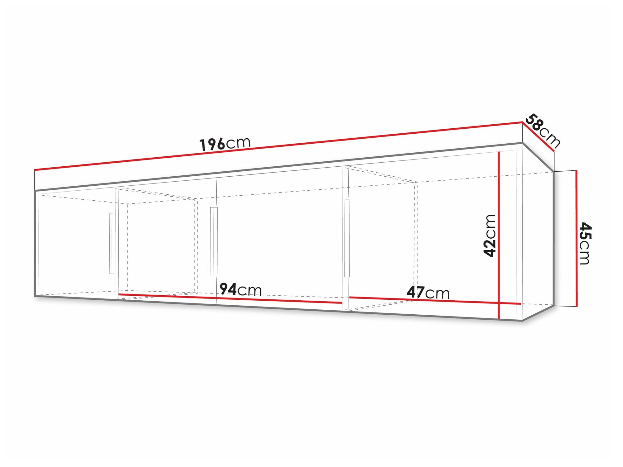 Roupeiro Enolevo 108 (Branco + Carvalho wotan)