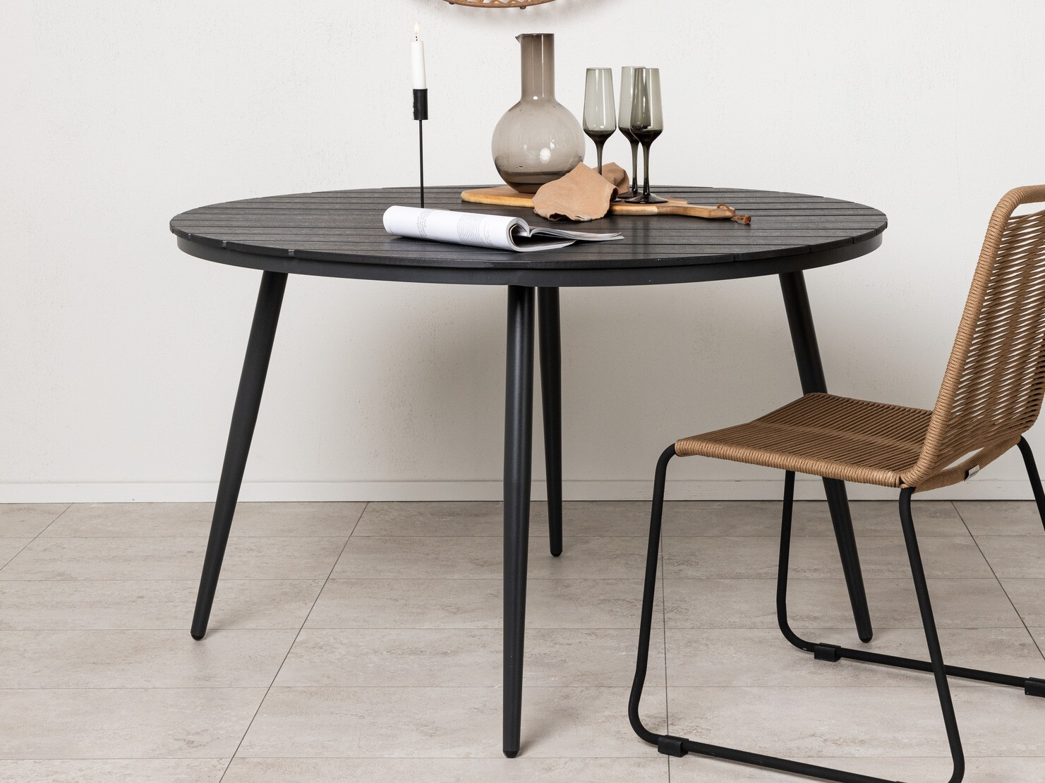 Mesa para o exterior Dallas 2467 (Preto)