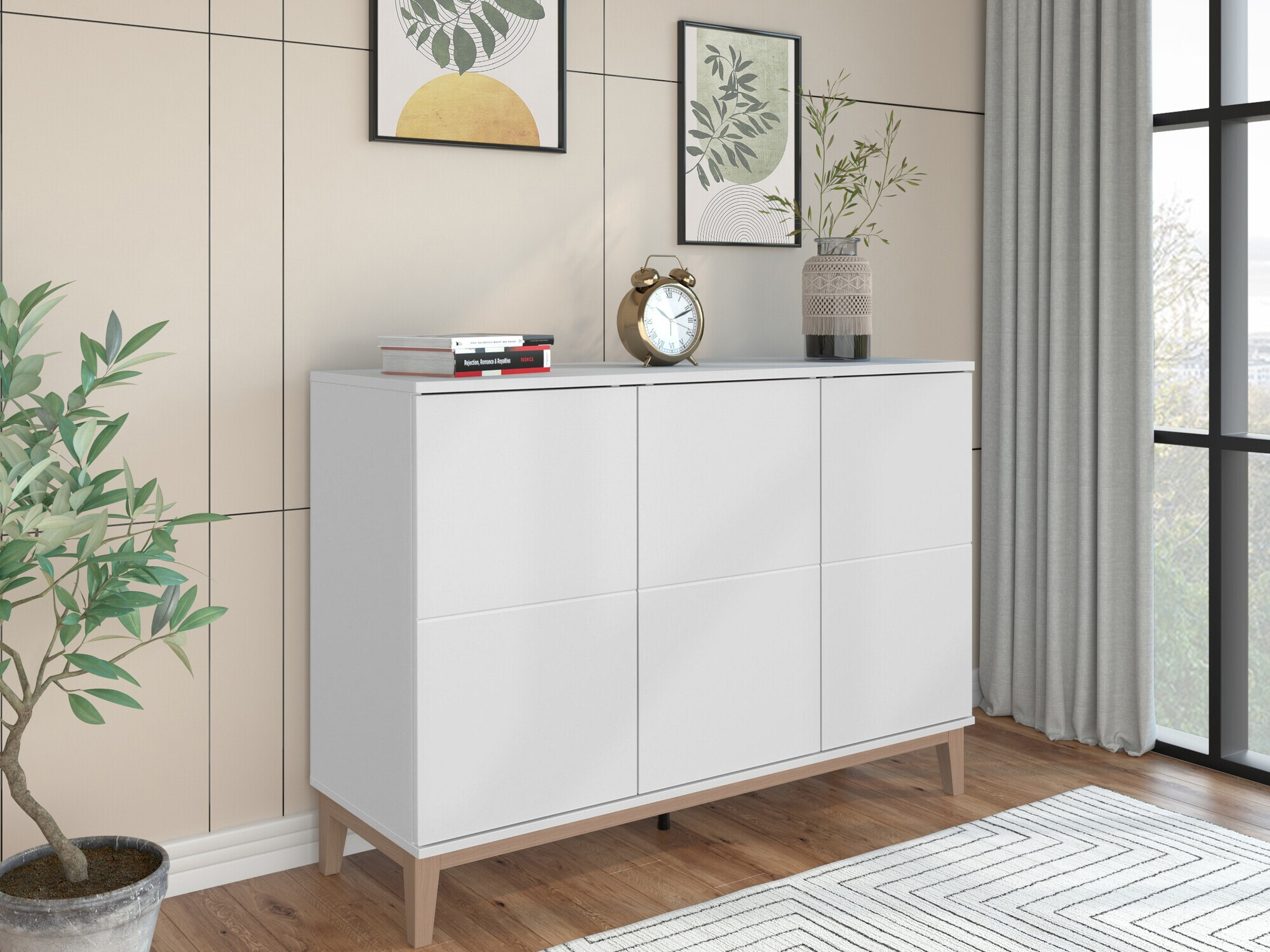 Aparador Felmelo 106 (Branco)