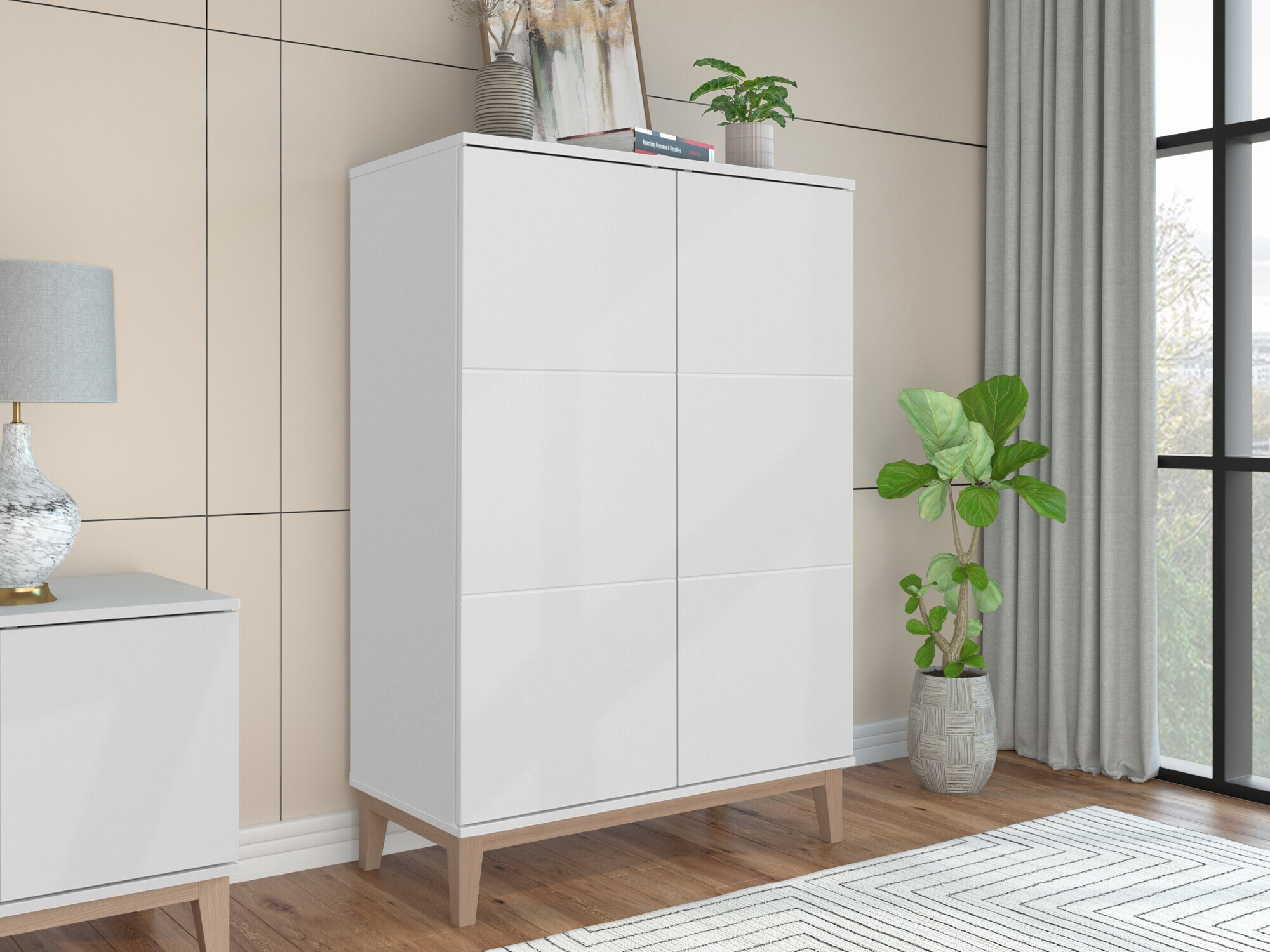 Aparador Felmelo 105 (Branco)