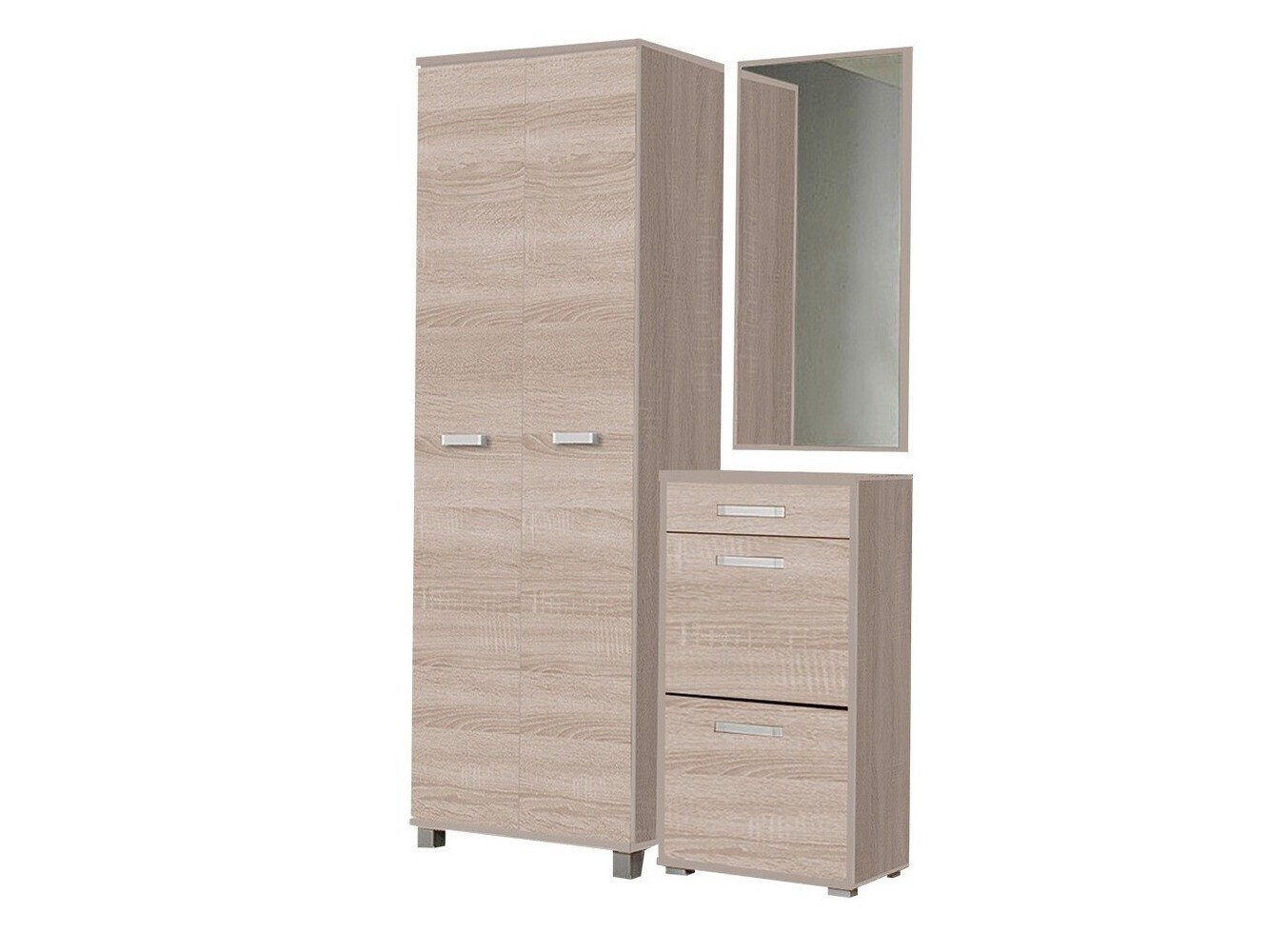 Conjunto de entrada Cirevau 141 (Carvalho sonoma)