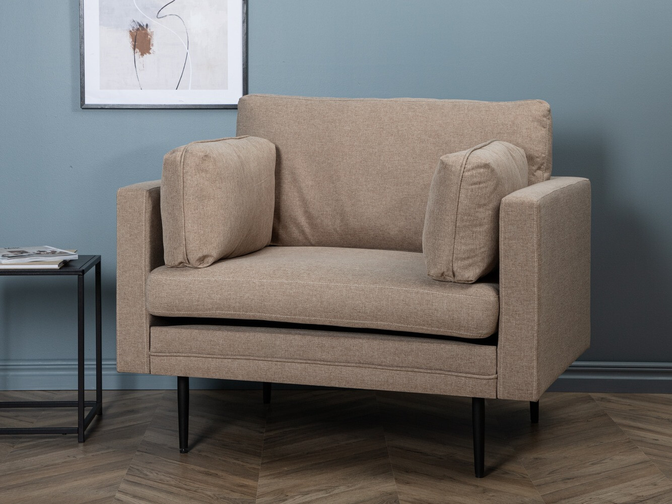 Poltrona Dallas 1704 (Castanho + Preto)