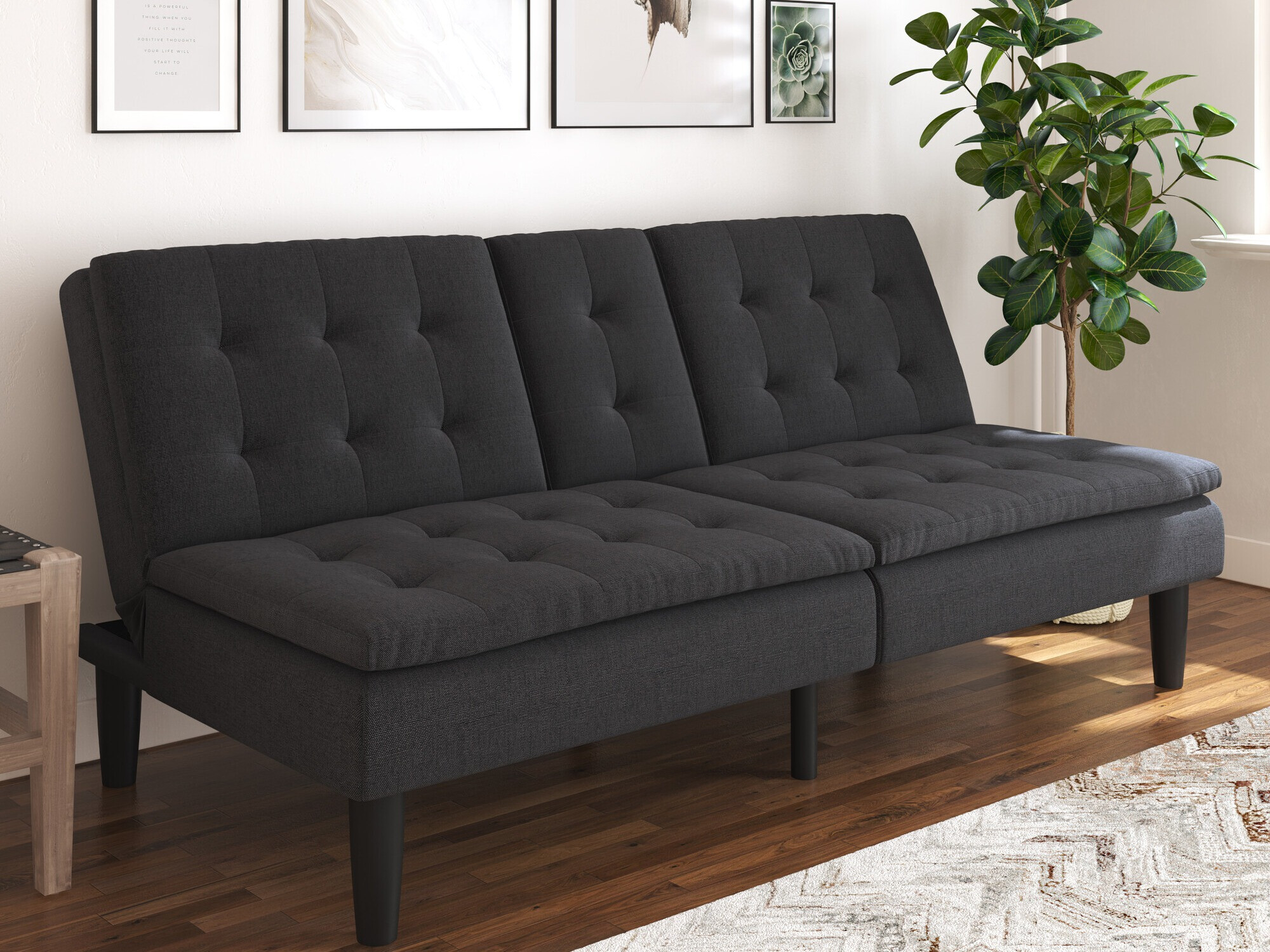 Sofá-cama Tulsa 682 (Antracite)