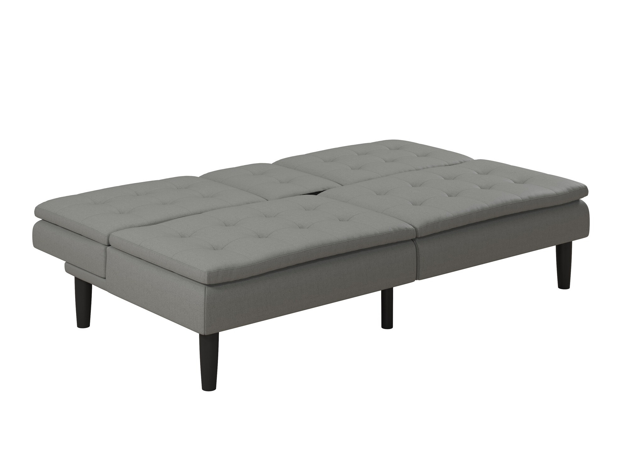 Sofá-cama Tulsa 682 (Cinzento)