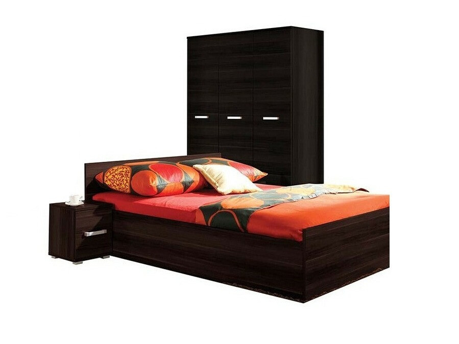 Conjunto para quarto Cirevau 142 (Wengué)