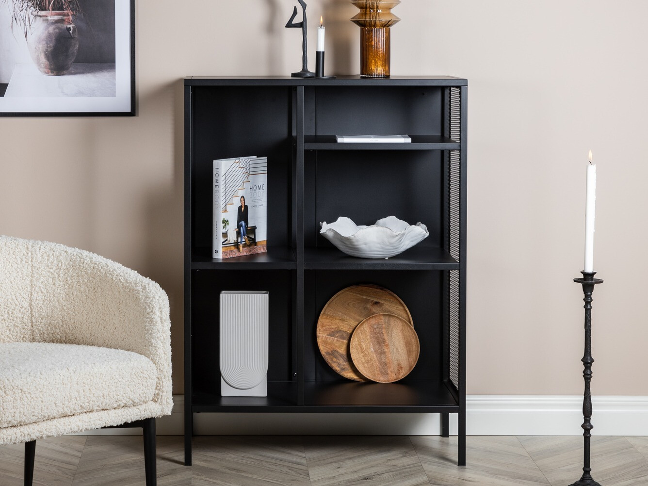 Estante Dallas 115 (Preto)