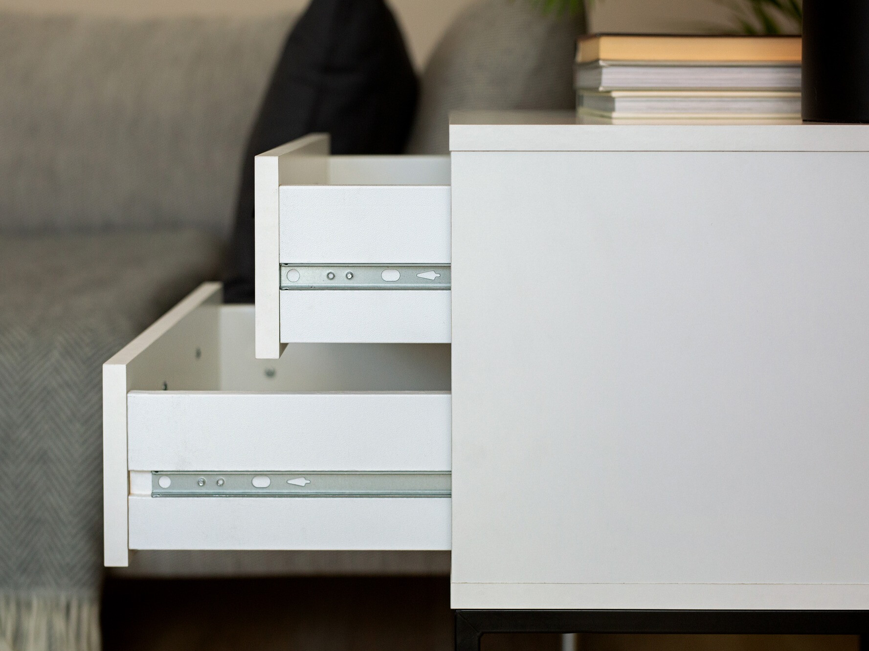 Mesa de cabeceira Bristol 196 (Branco)