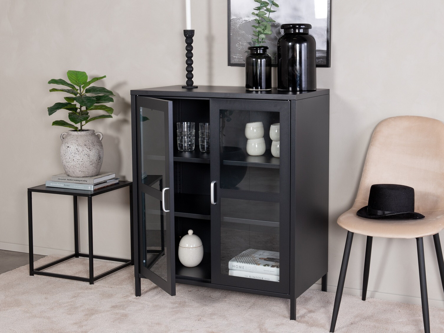 Aparador Dallas 208 (Preto)