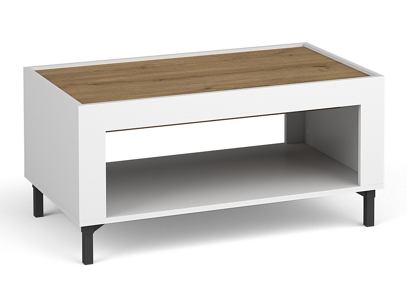 Mesa de centro Mormavu 107 (Mate branco)