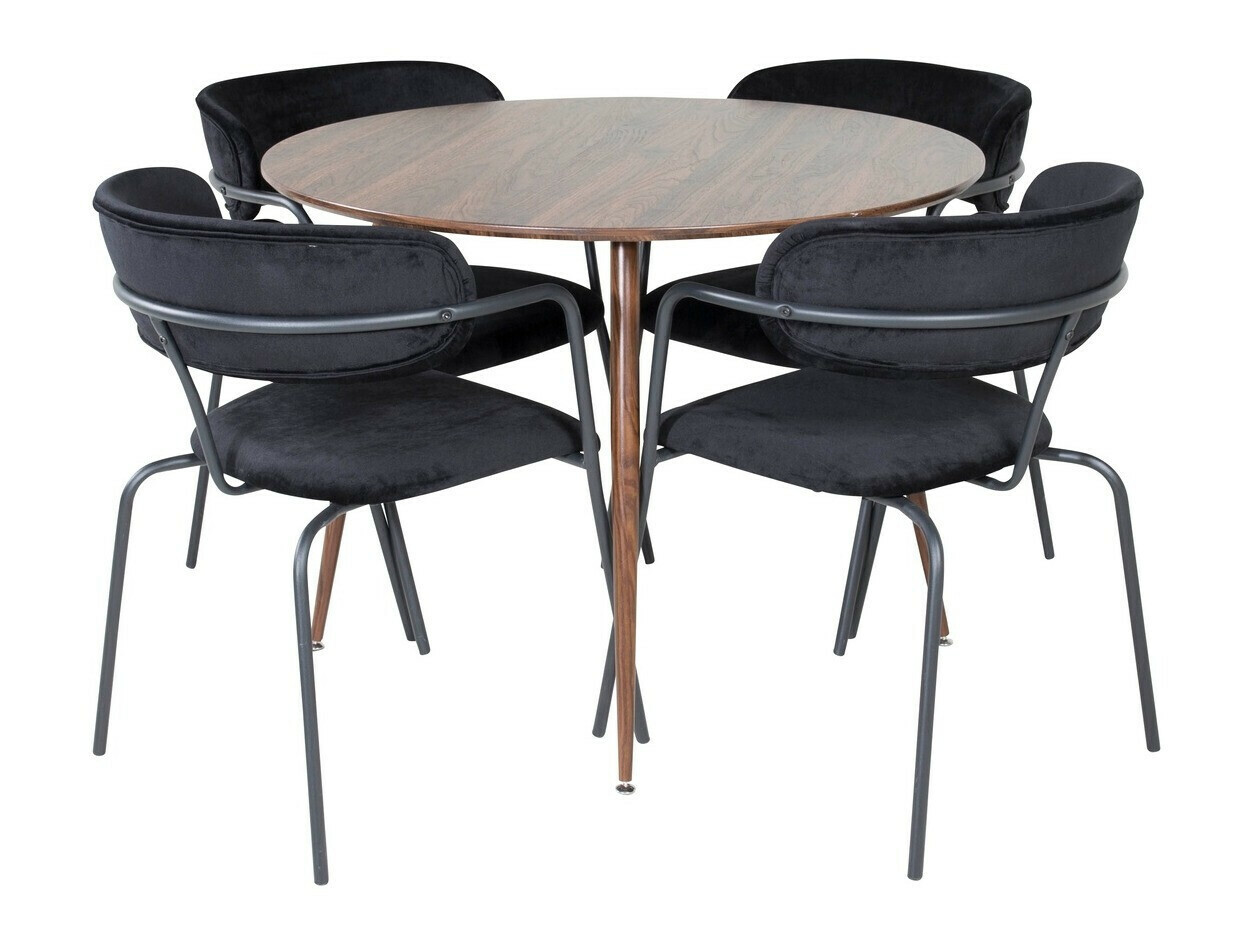Conjunto para refeições Dallas 285 (Noz)