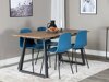 Conjunto para refeições Dallas 333 (Azul + Preto)