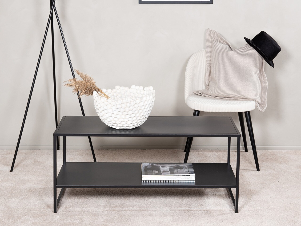 Mesa de centro Dallas 216 (Preto)