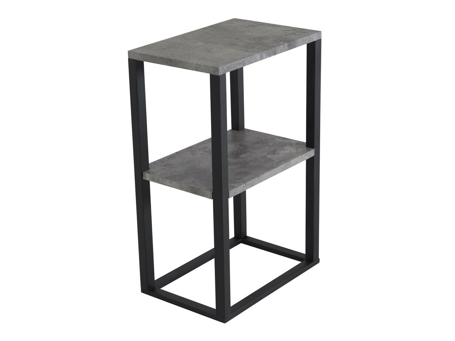 Mesa lateral Dallas 260 (Cimento + Preto)