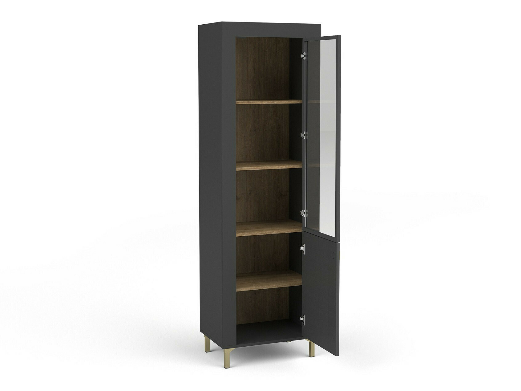 Conjunto para sala de estar Mormavu 114 (Preto matte)