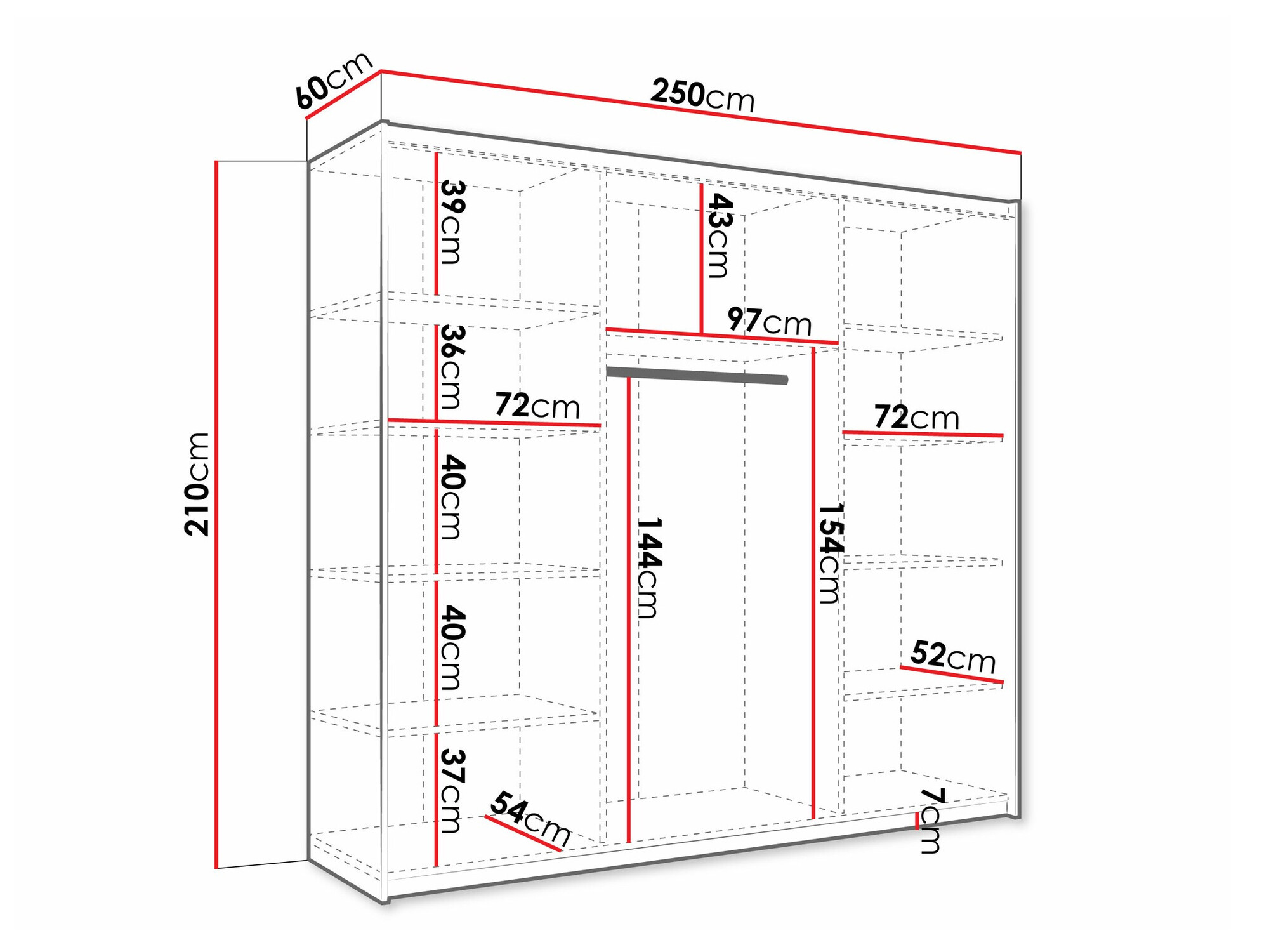 Roupeiro Comfivo Granium III