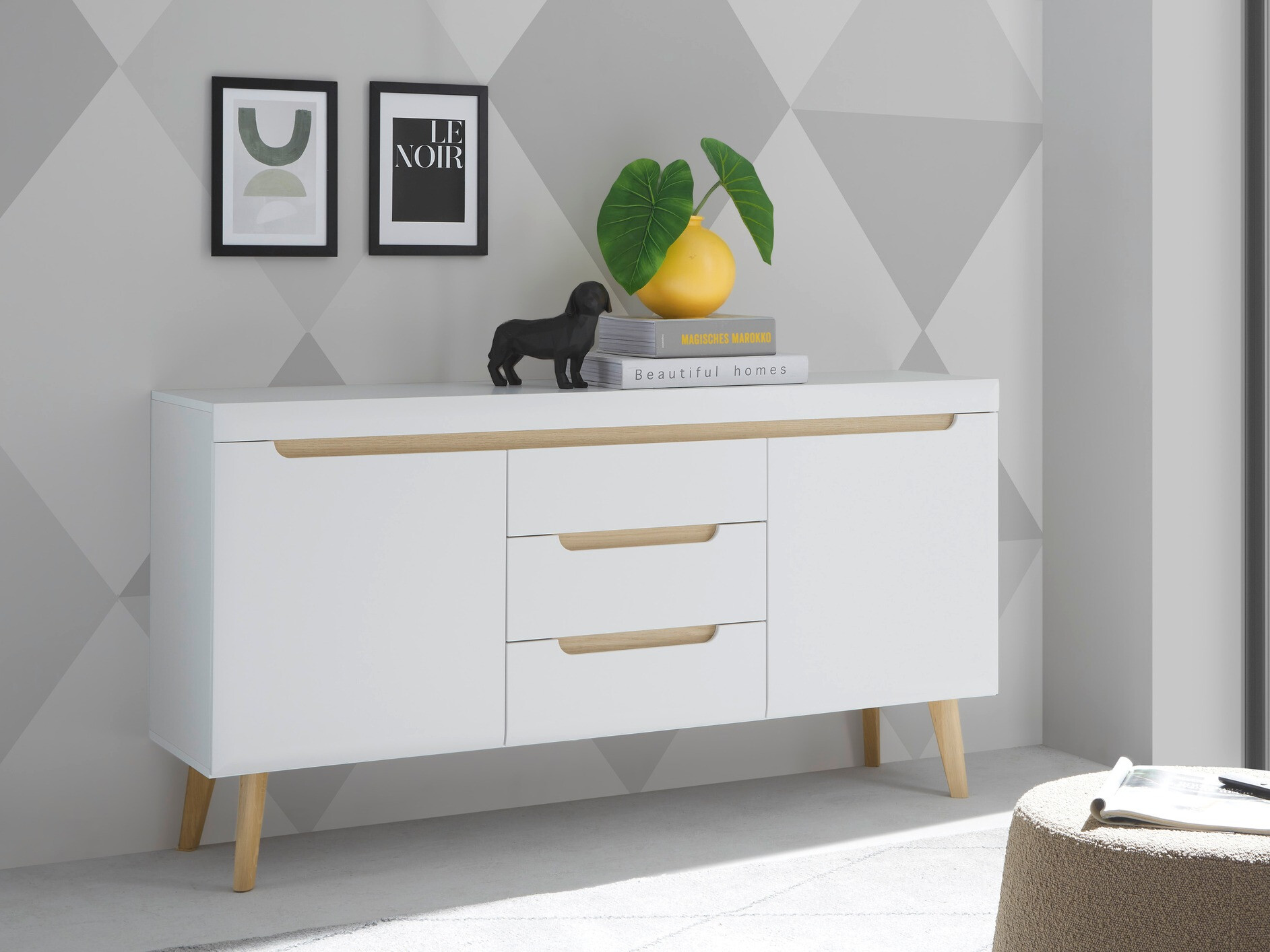 Cómoda Vircava 105 (Branco)